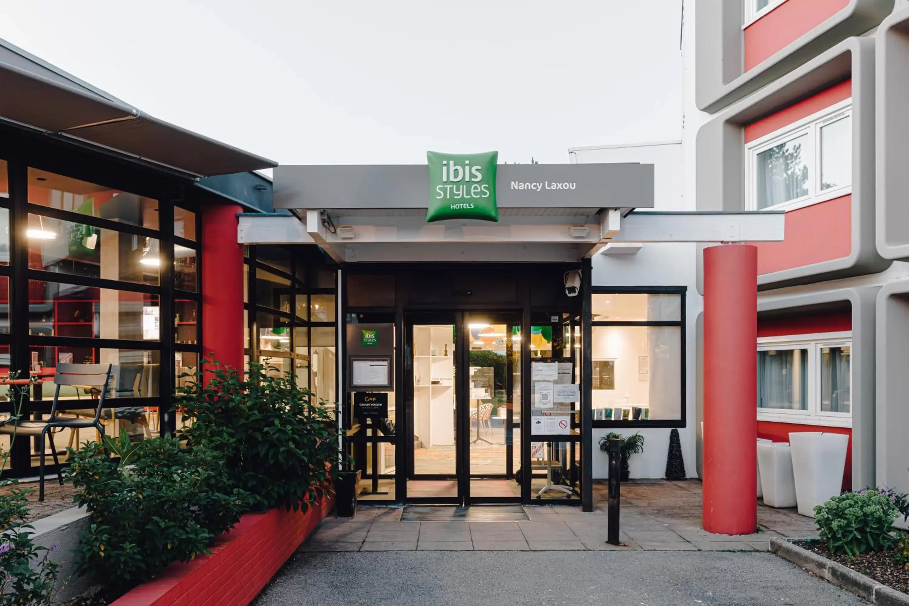 Facade/entrance in ibis Styles Nancy Laxou