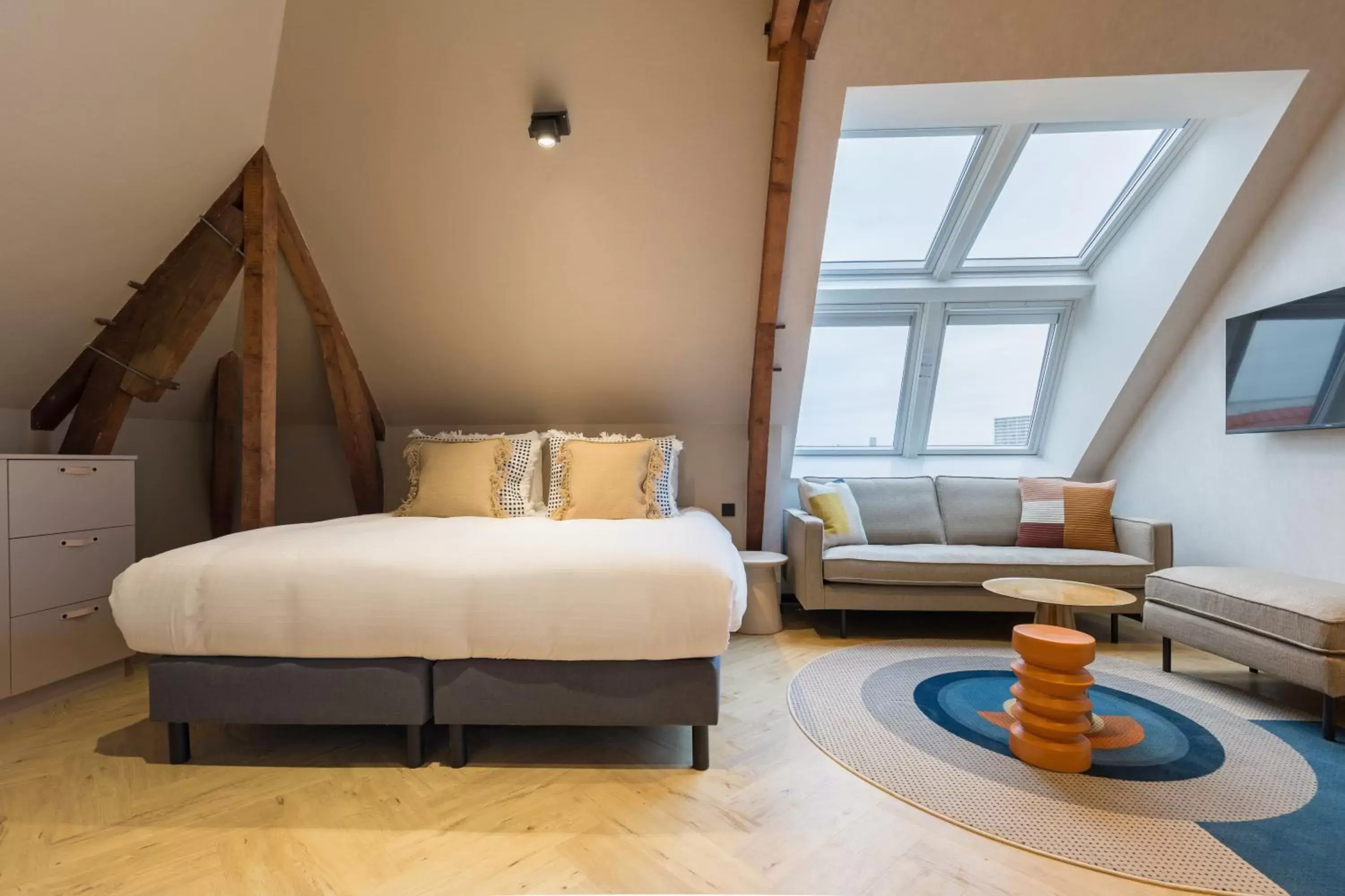 Bedroom, Bed in Ocean House Scheveningen