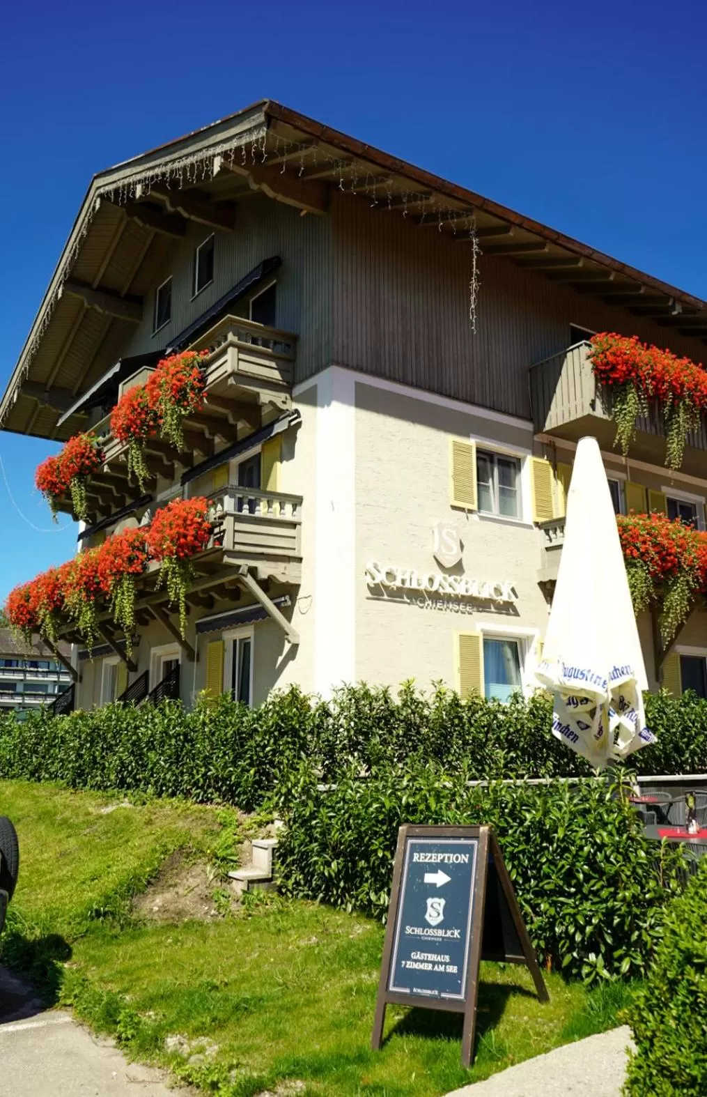 Property building in Hotel Schlossblick Chiemsee