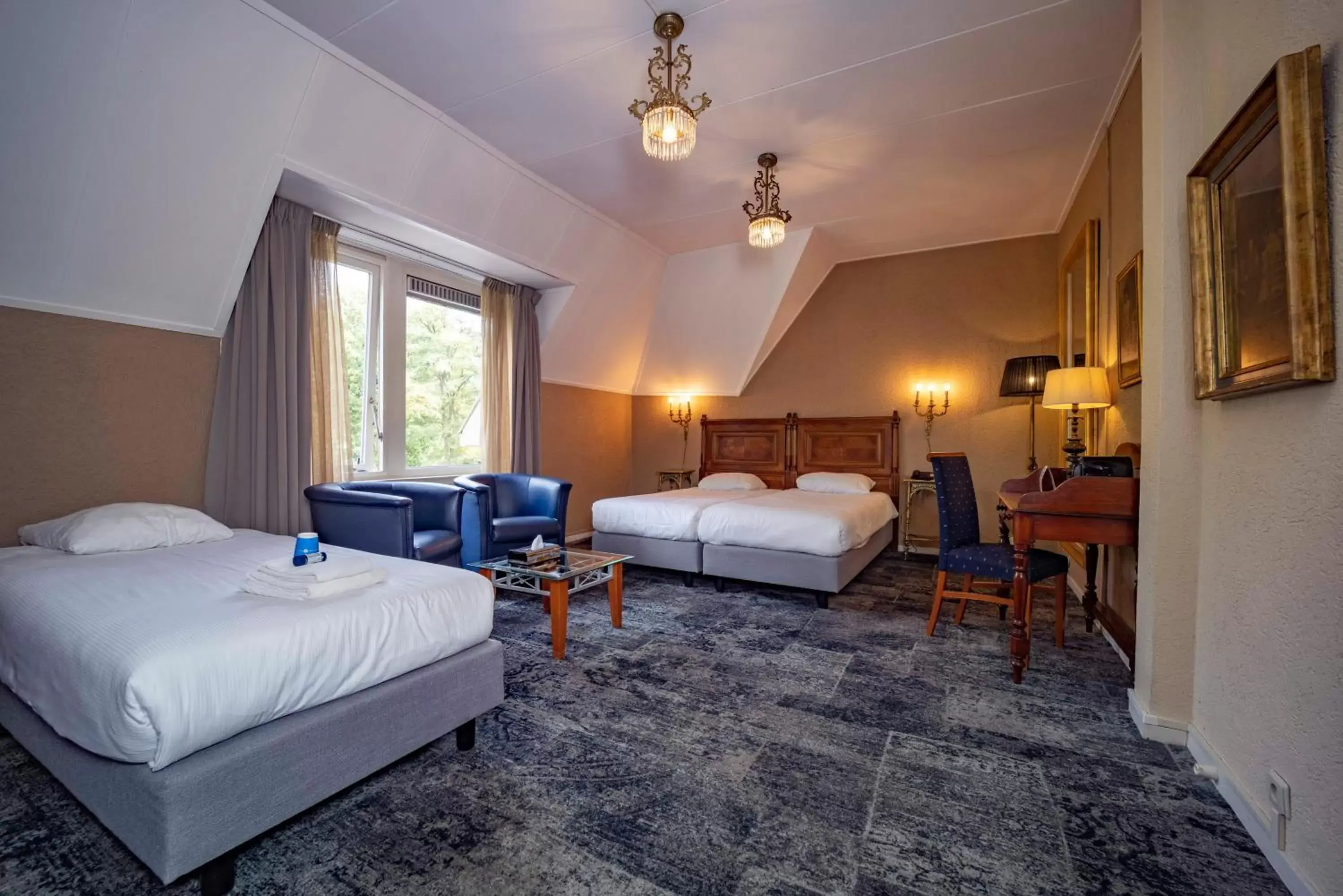 Bedroom, Bed in Fletcher Hotel Apeldoorn