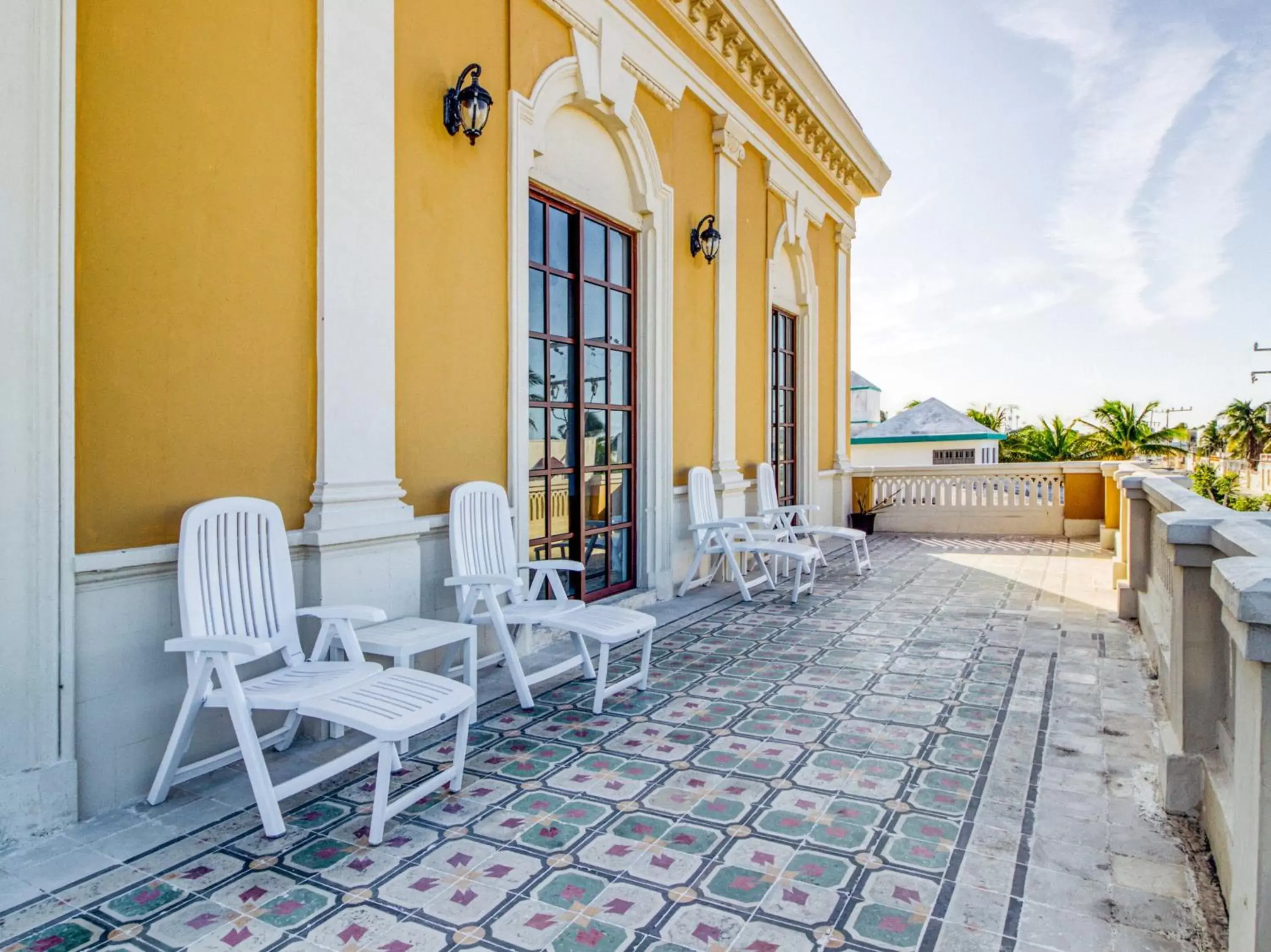Balcony/Terrace in Tecnohotel Casa Villamar