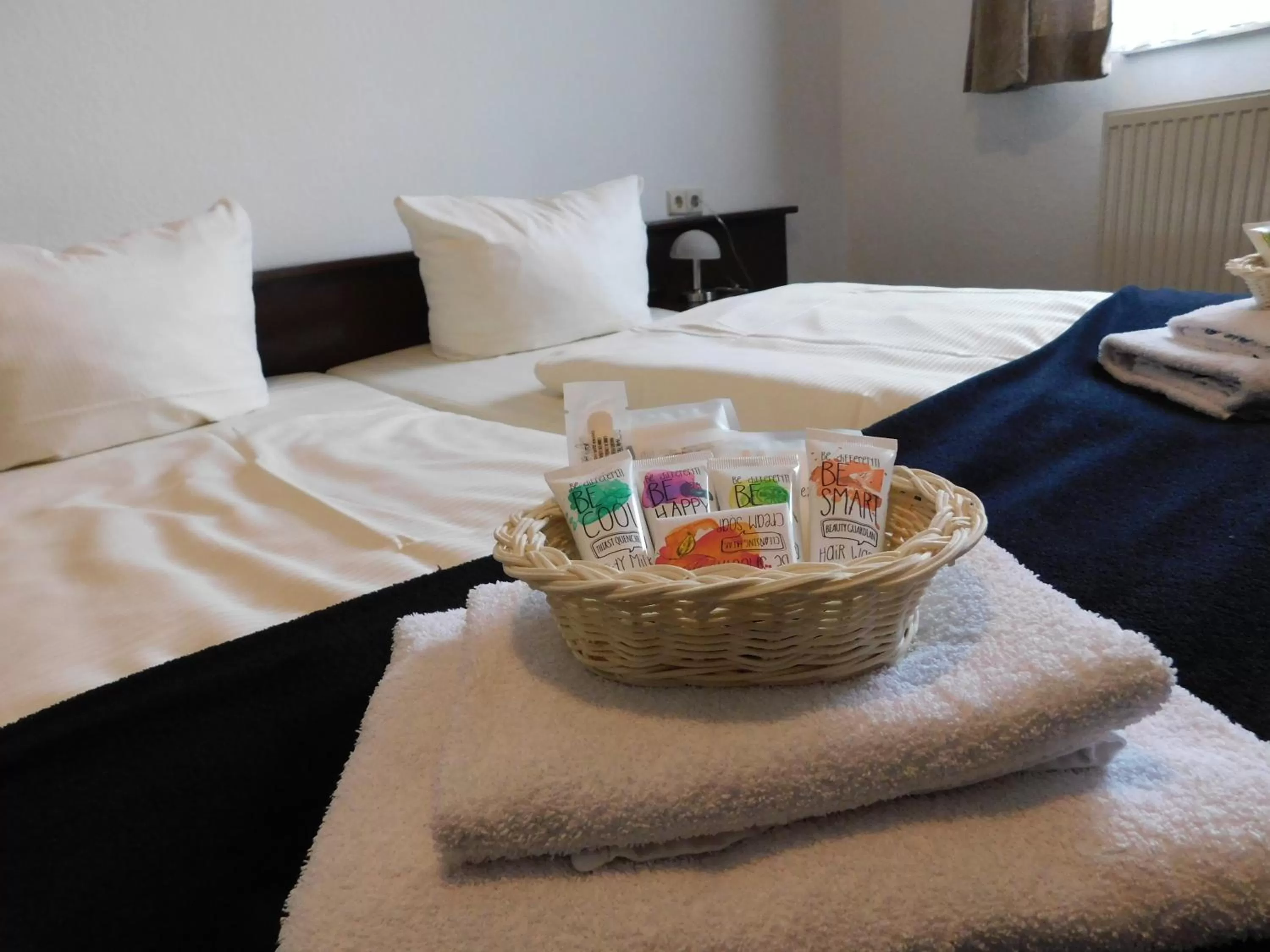 Decorative detail, Bed in zeitlos Hotel und Restaurant am Fuchsbach