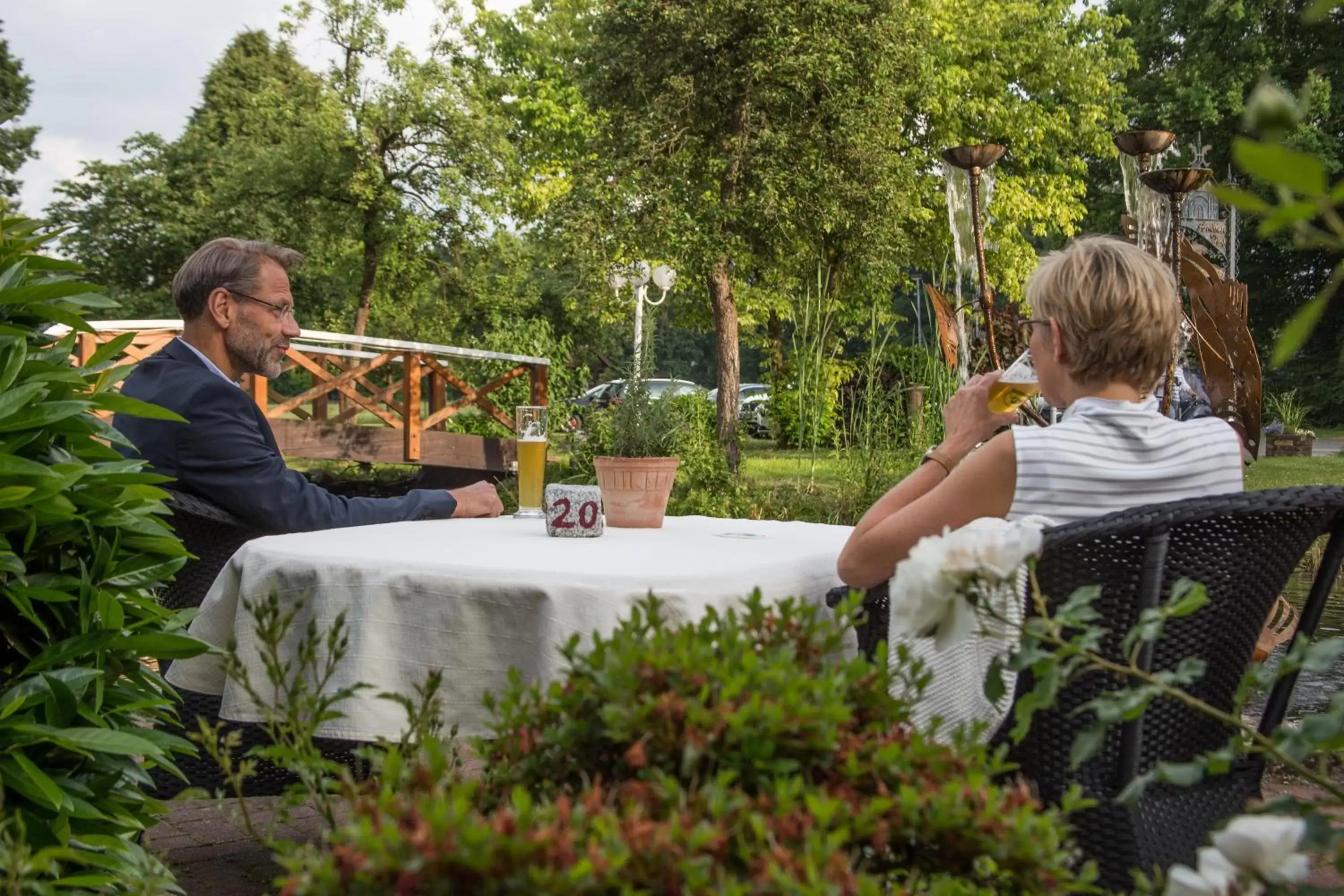 Balcony/Terrace in Ringhotel Forellenhof