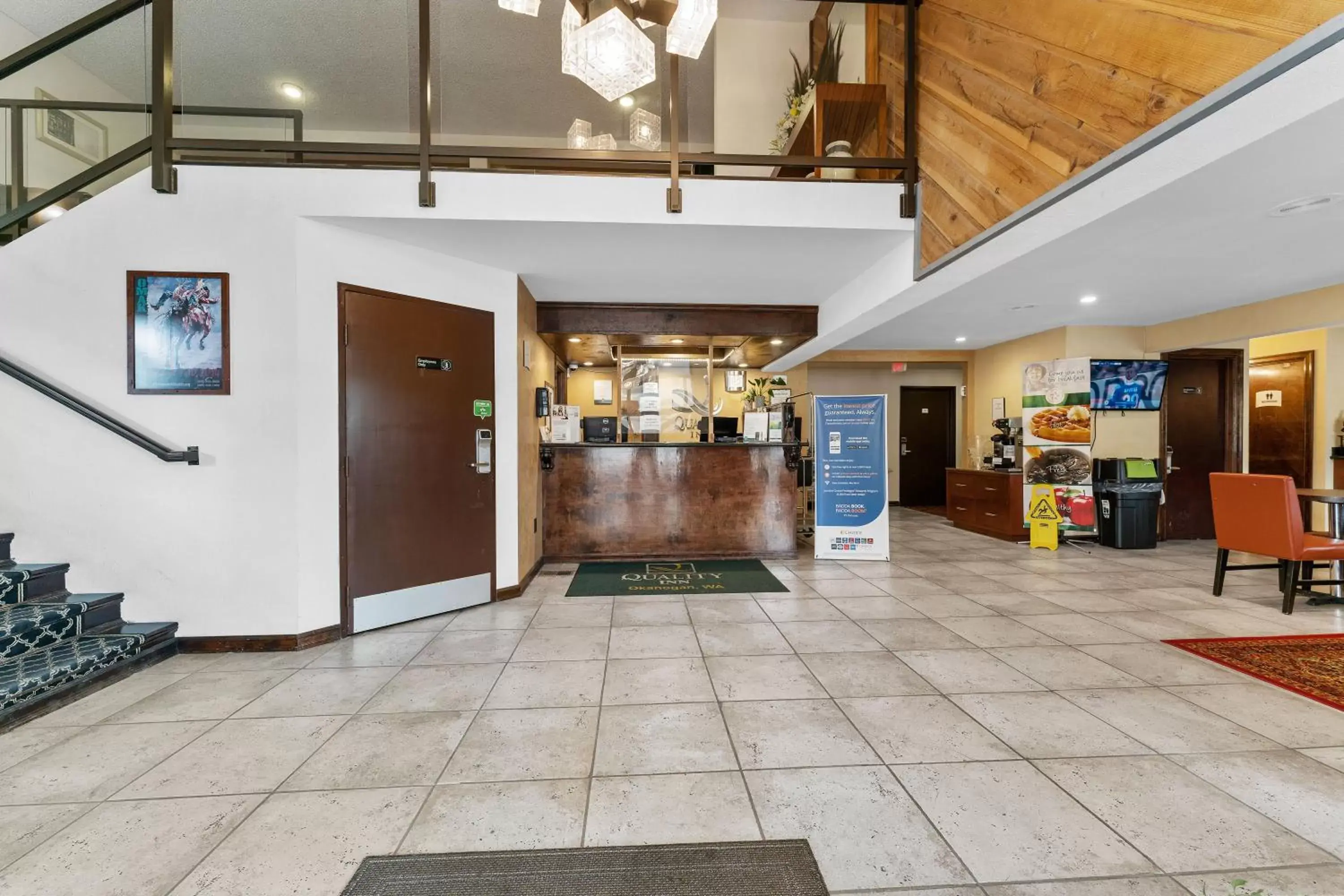 Lobby or reception in Quality Inn Okanogan