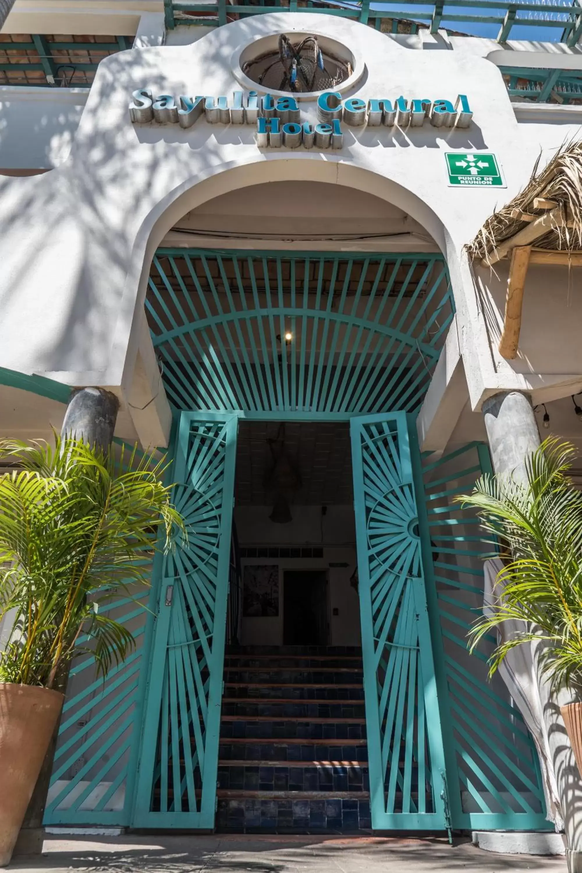 Facade/entrance in Sayulita Central Hotel