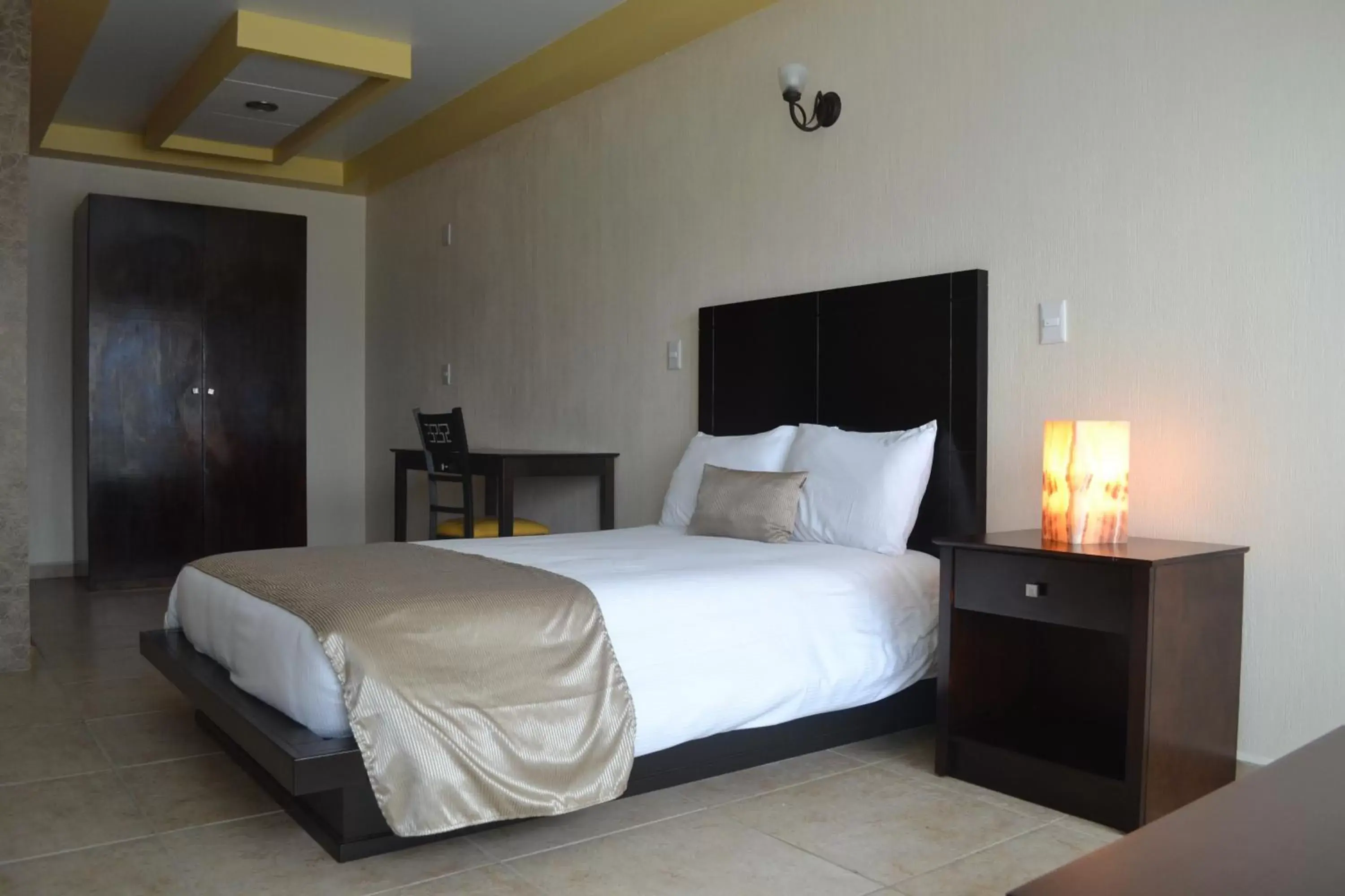 Bed in Hotel Casablanca Xicotepec