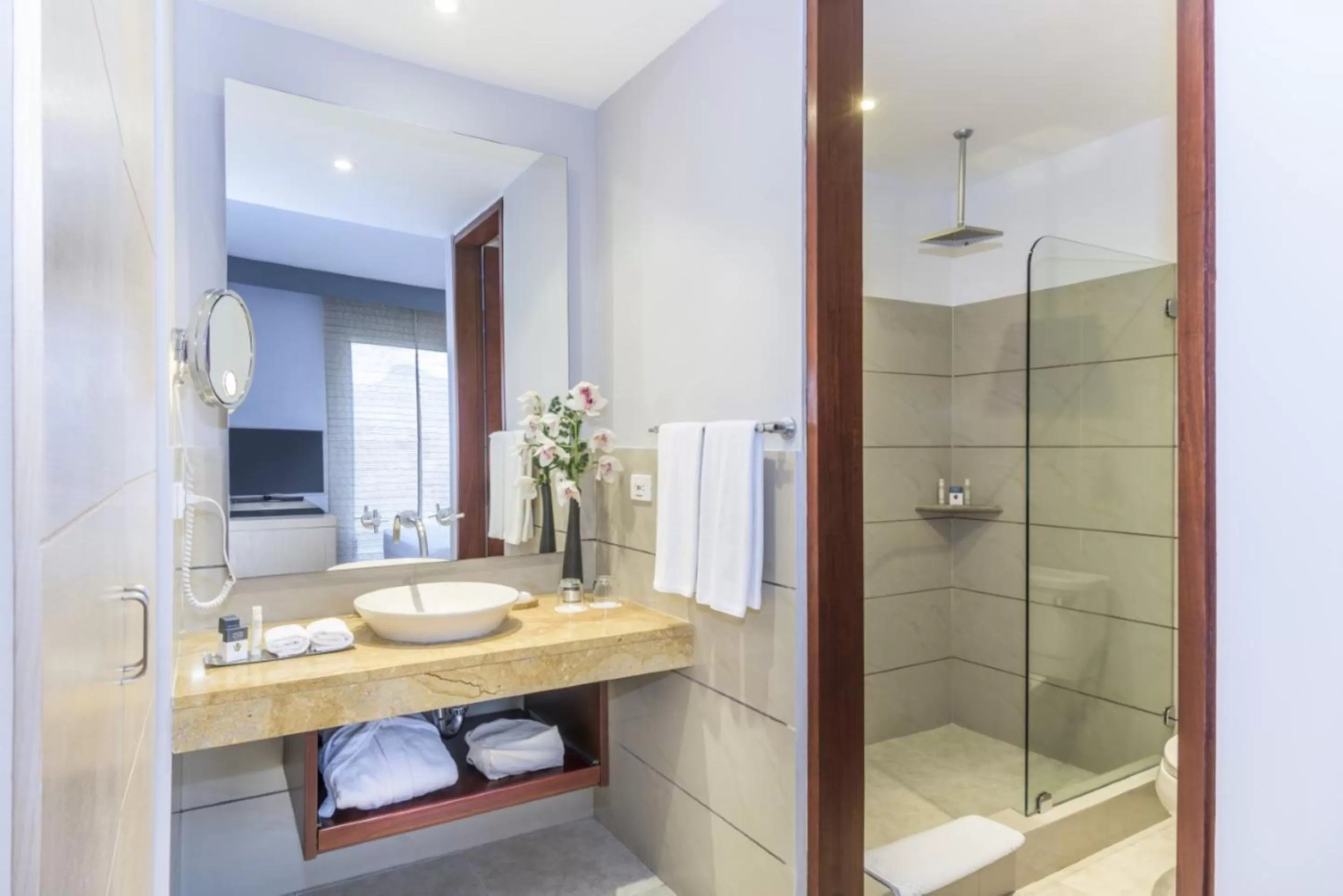 Bathroom in Cosmos 100 Hotel & Centro de Convenciones - Hoteles Cosmos