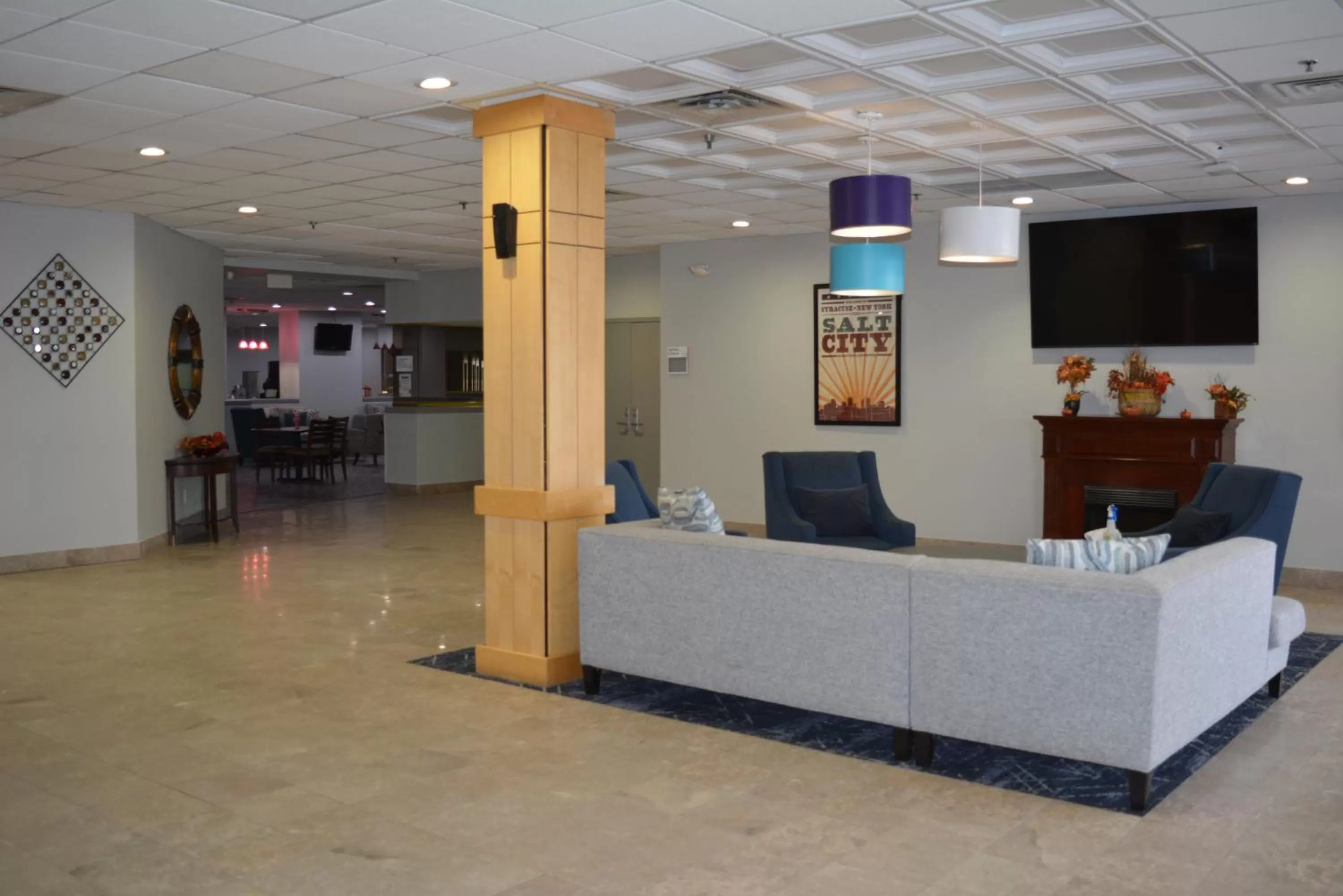 Lobby or reception in Quality Inn & Suites East Syracuse - Carrier Circle