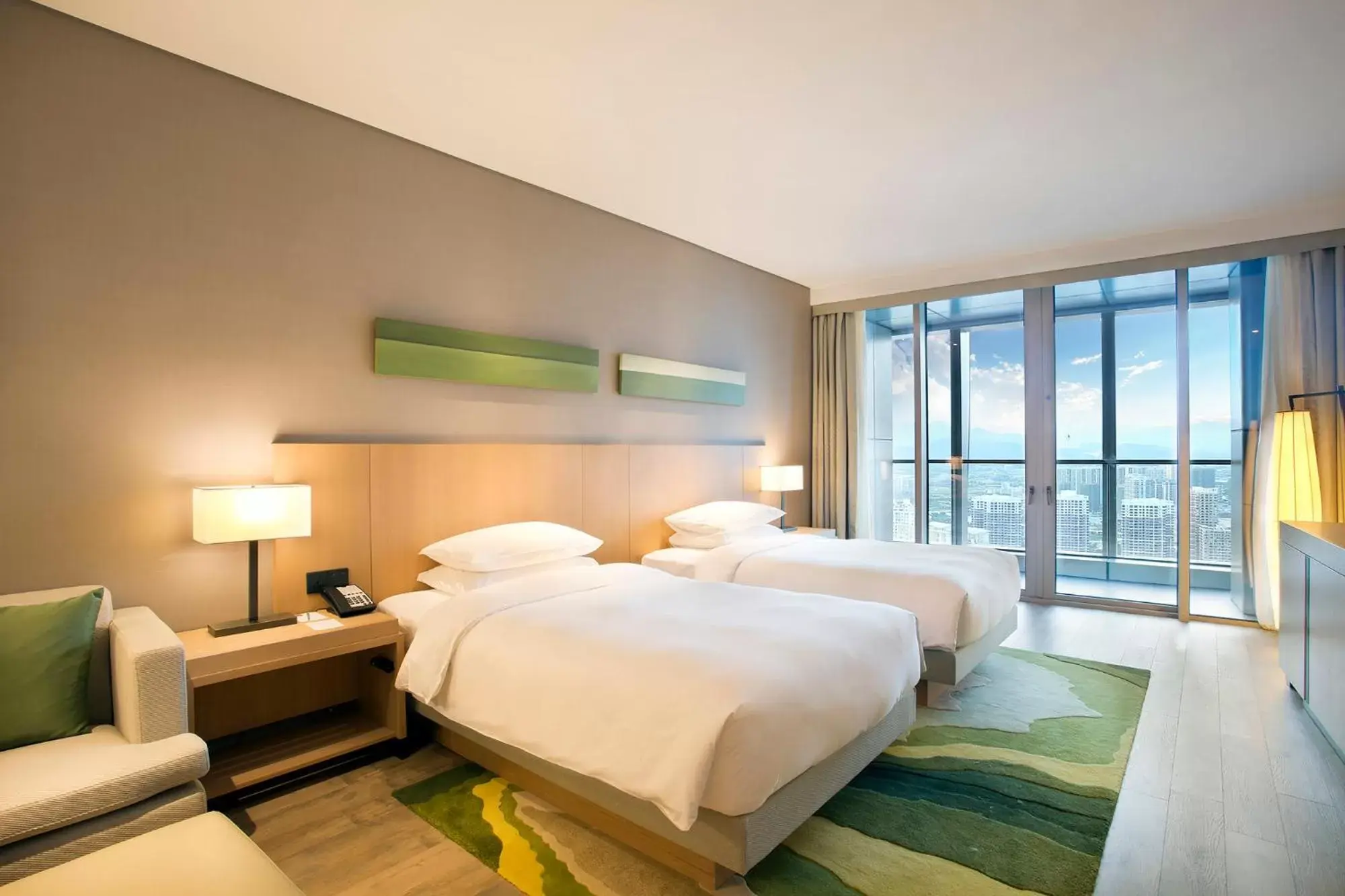Photo of the whole room, Bed in Hyatt Place Sanya City Center