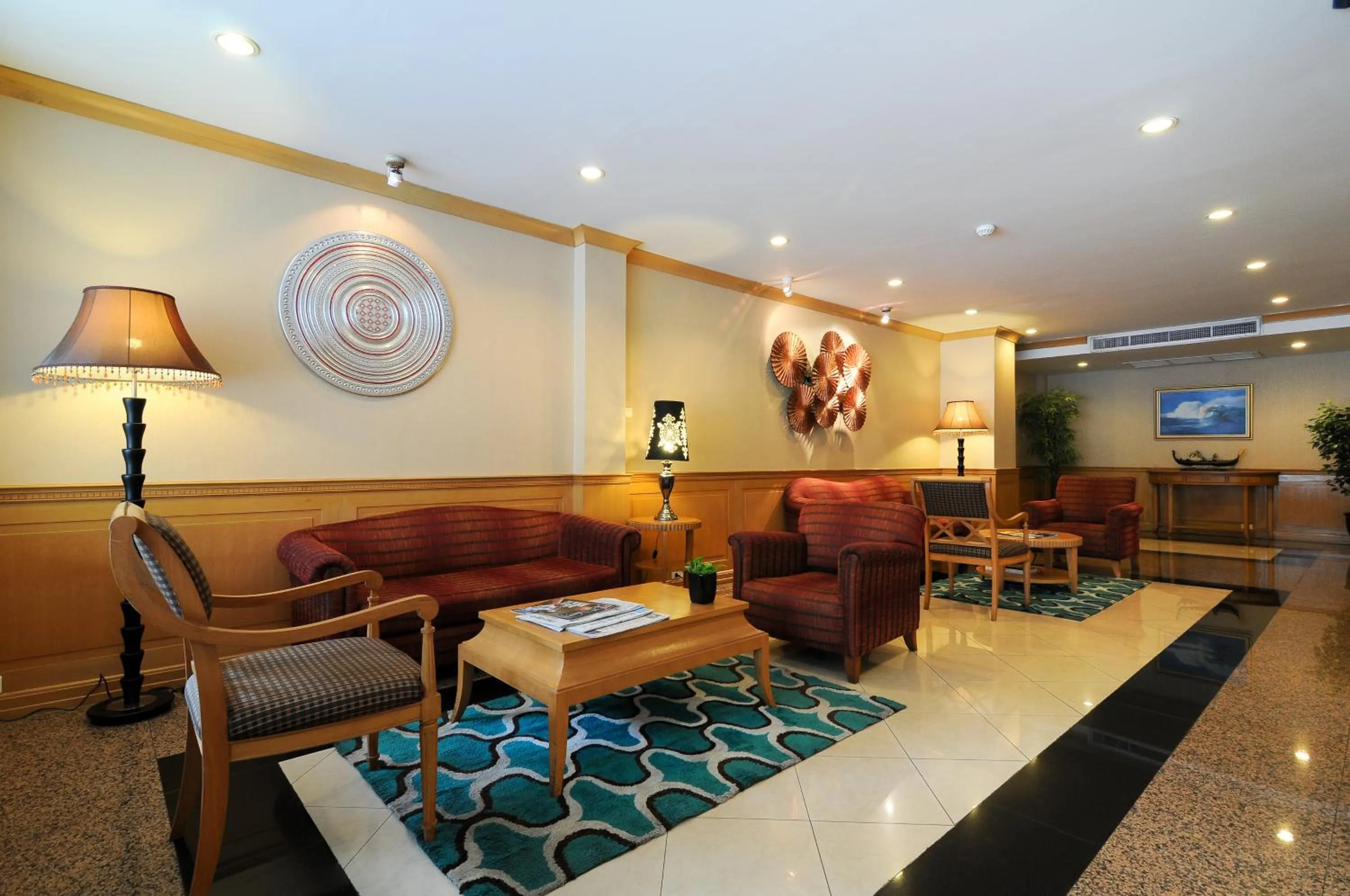 Lobby or reception in Admiral Suites Bangkok