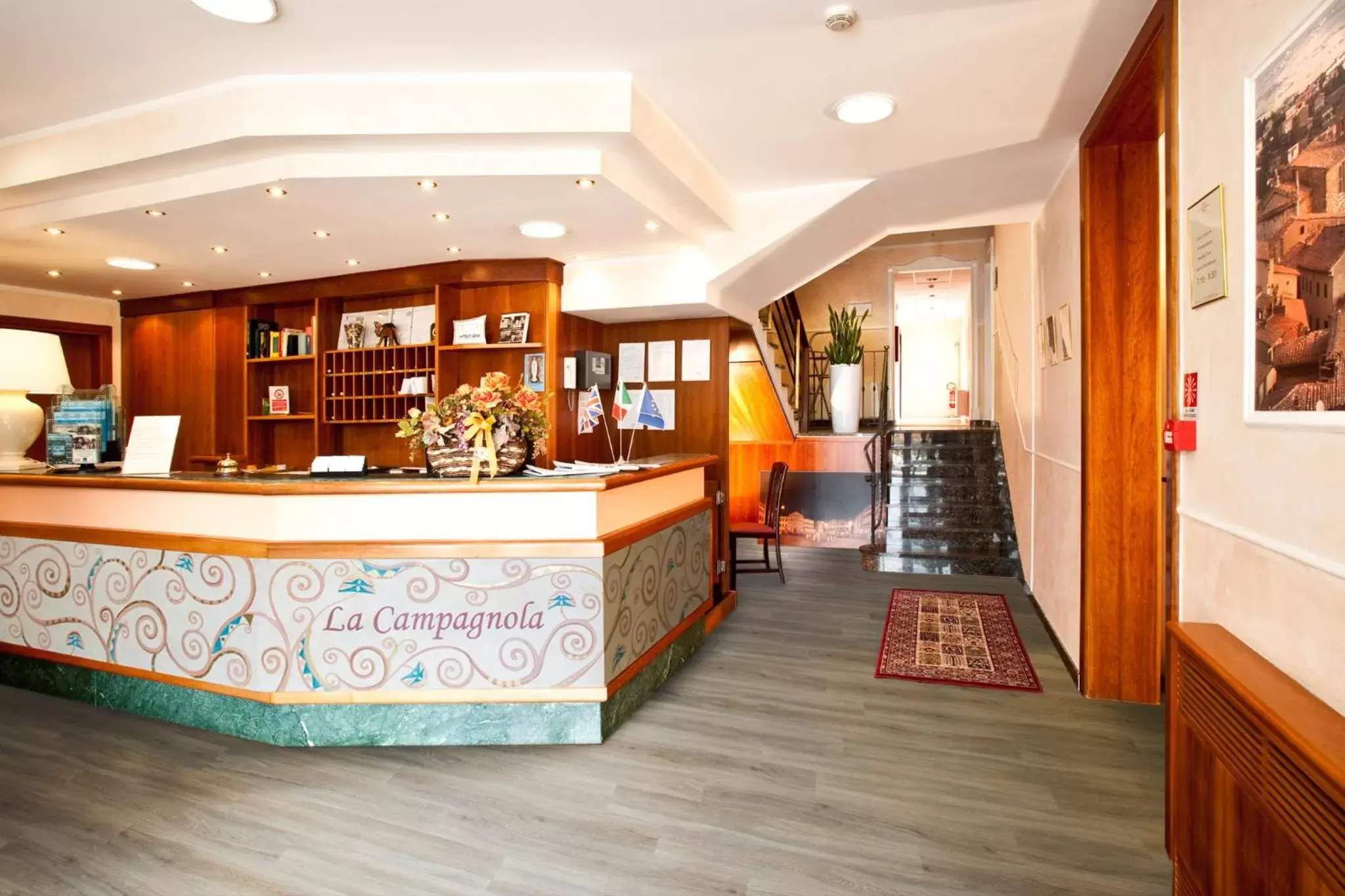 Lobby/Reception in Hotel La Campagnola