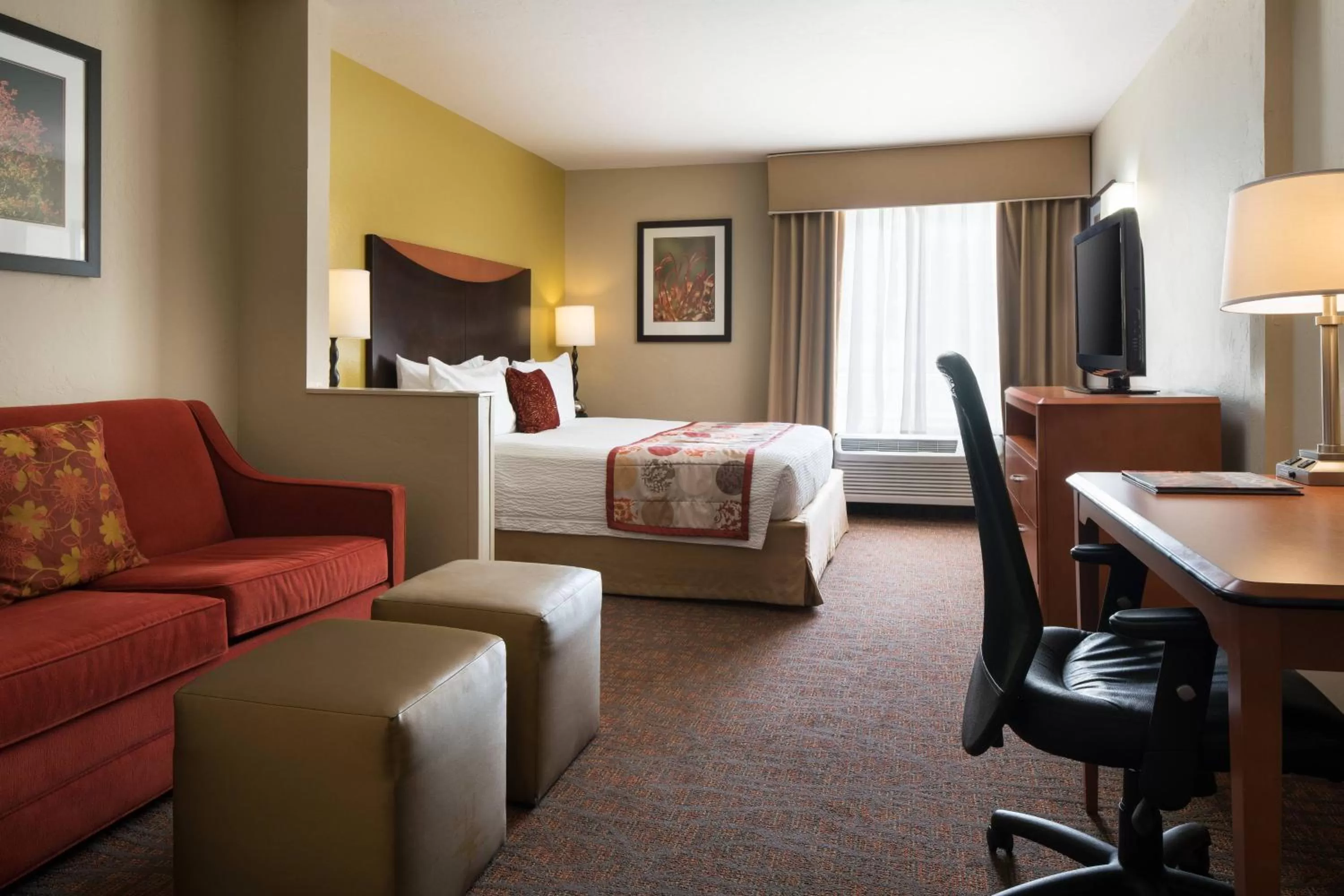 King Studio with Sofa Bed and Adapted Tub - Mobility and Hearing Accessible in Fairfield Inn & Suites Tucson North/Oro Valley