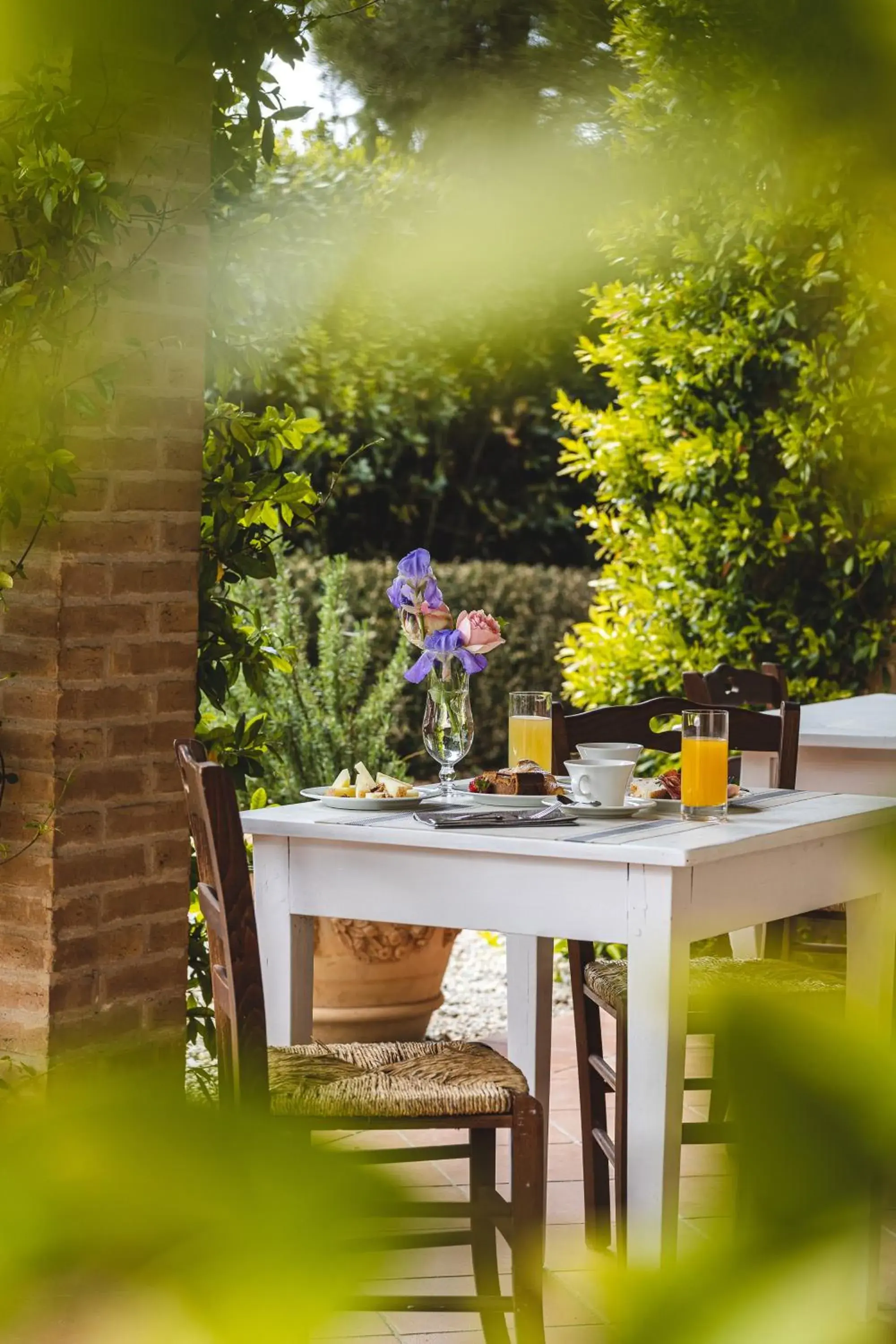 Patio in Si Montalcino Hotel & Restaurant