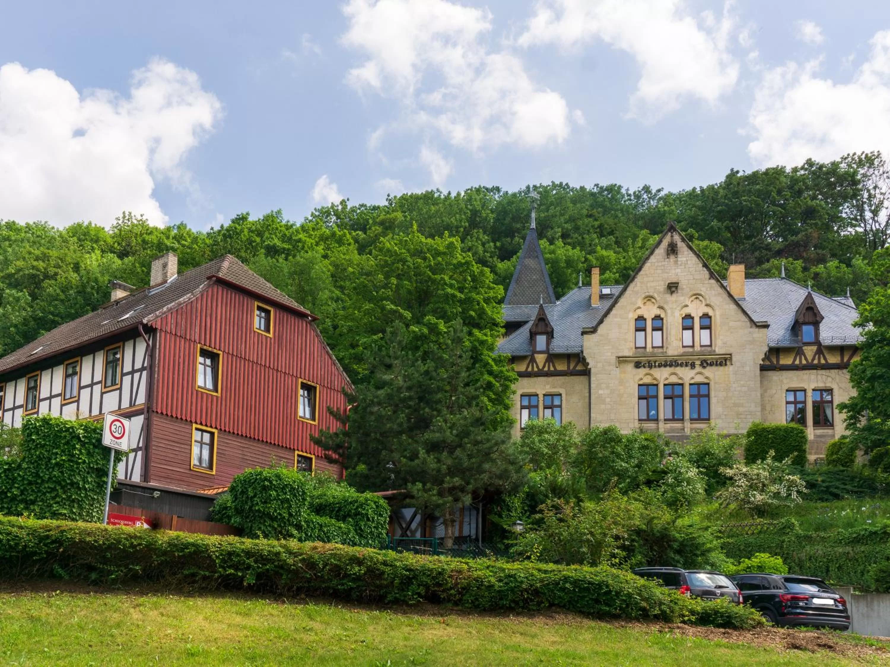 Property building in Schlossberg-Hotel Garni