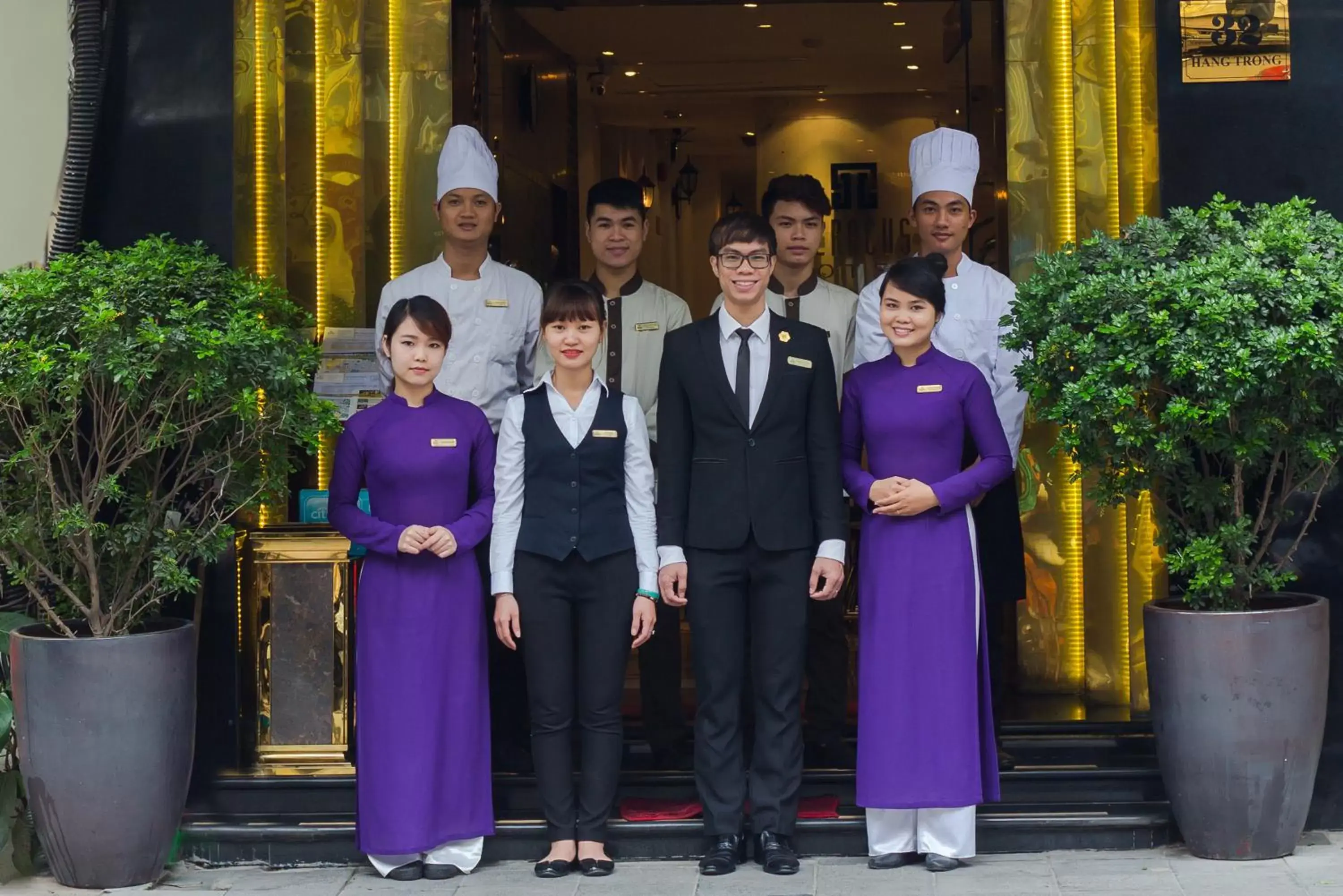Staff in Mercury Central Hotel Hanoi