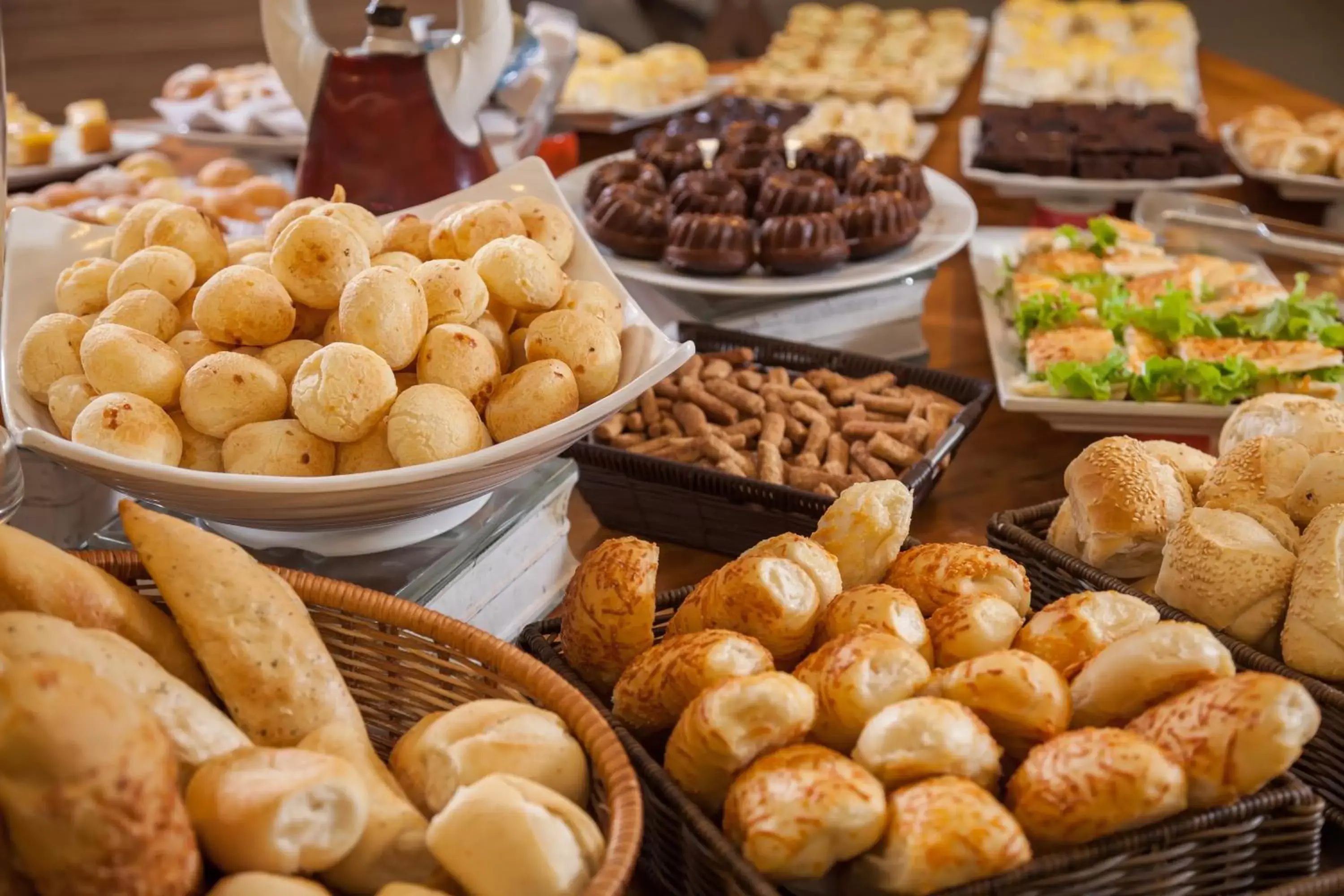 Buffet breakfast in Ramada by Wyndham Macae Hotel & Suites Buffet breakfast in Ramada by Wyndham Macae Hotel & Suites