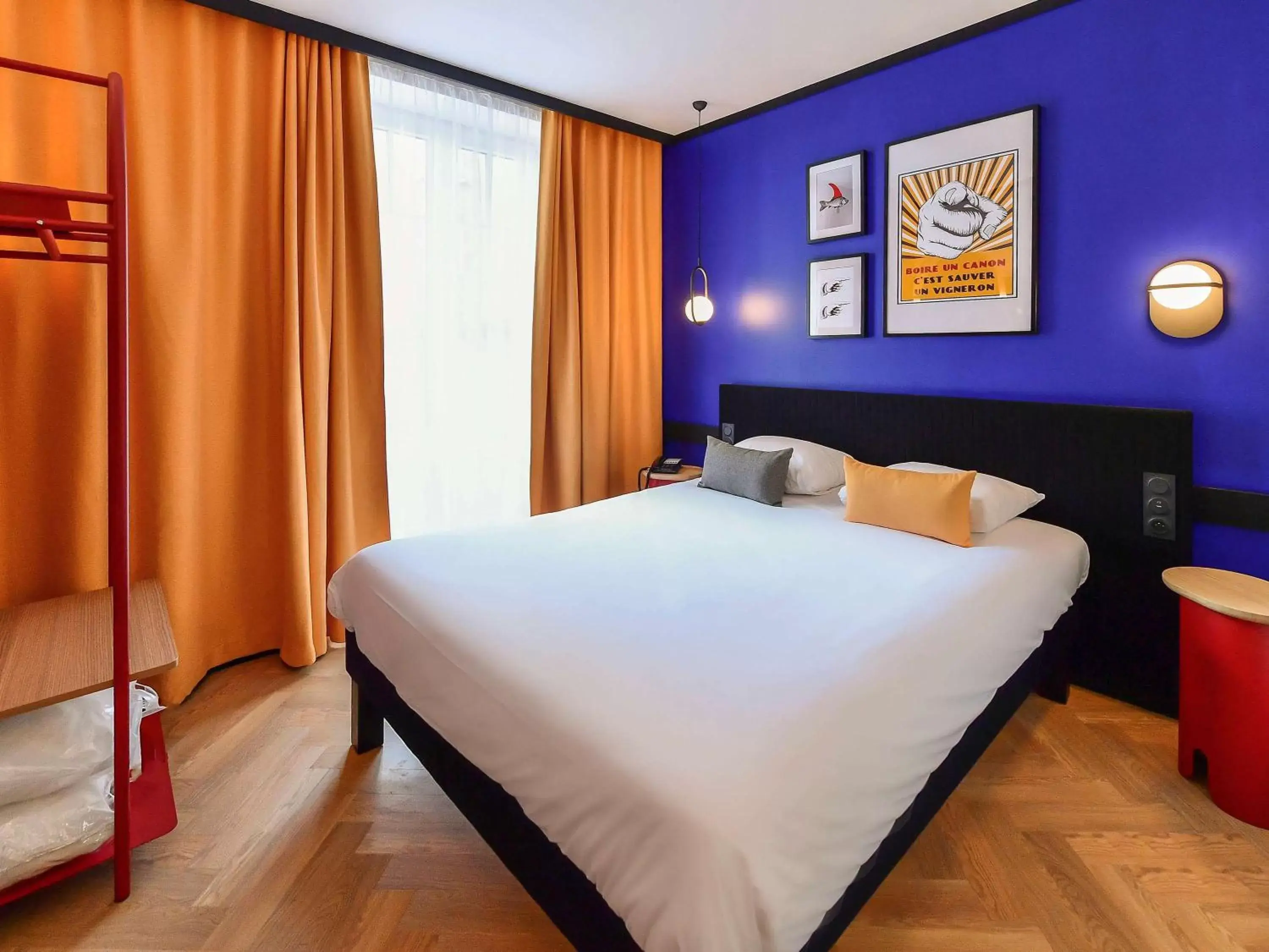 Photo of the whole room, Bed in ibis Styles Dijon Central