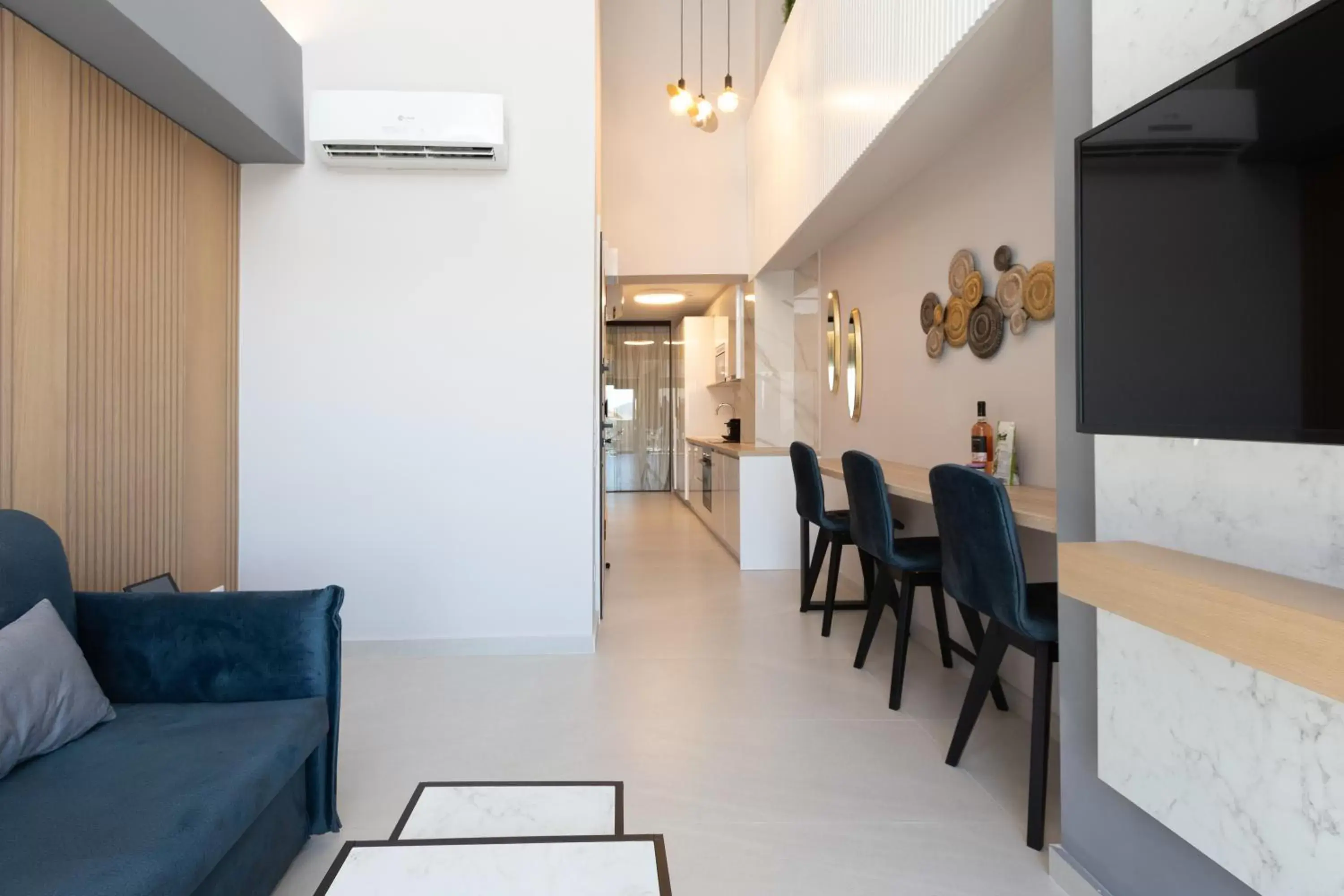 Seating Area in LUX&EASY Athens Downtown Residences