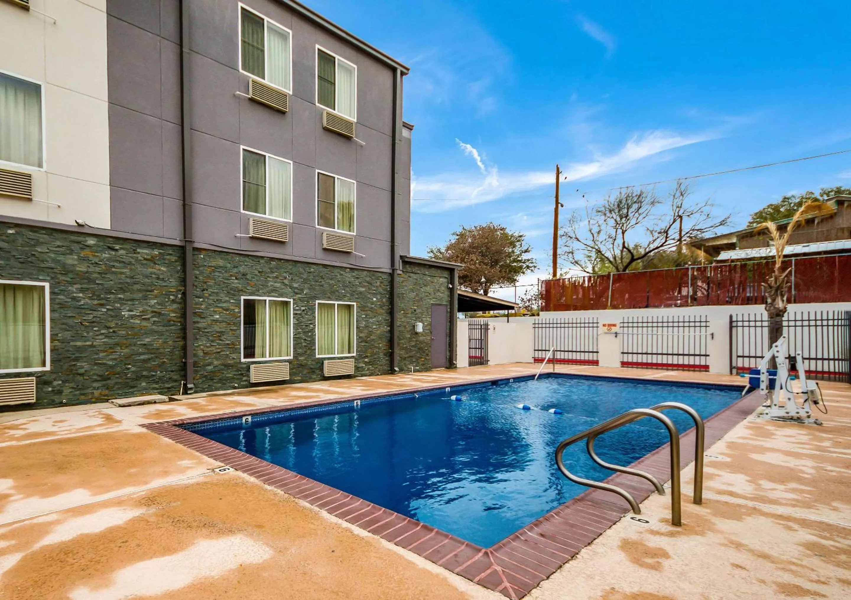 On site in Econo Lodge Laredo