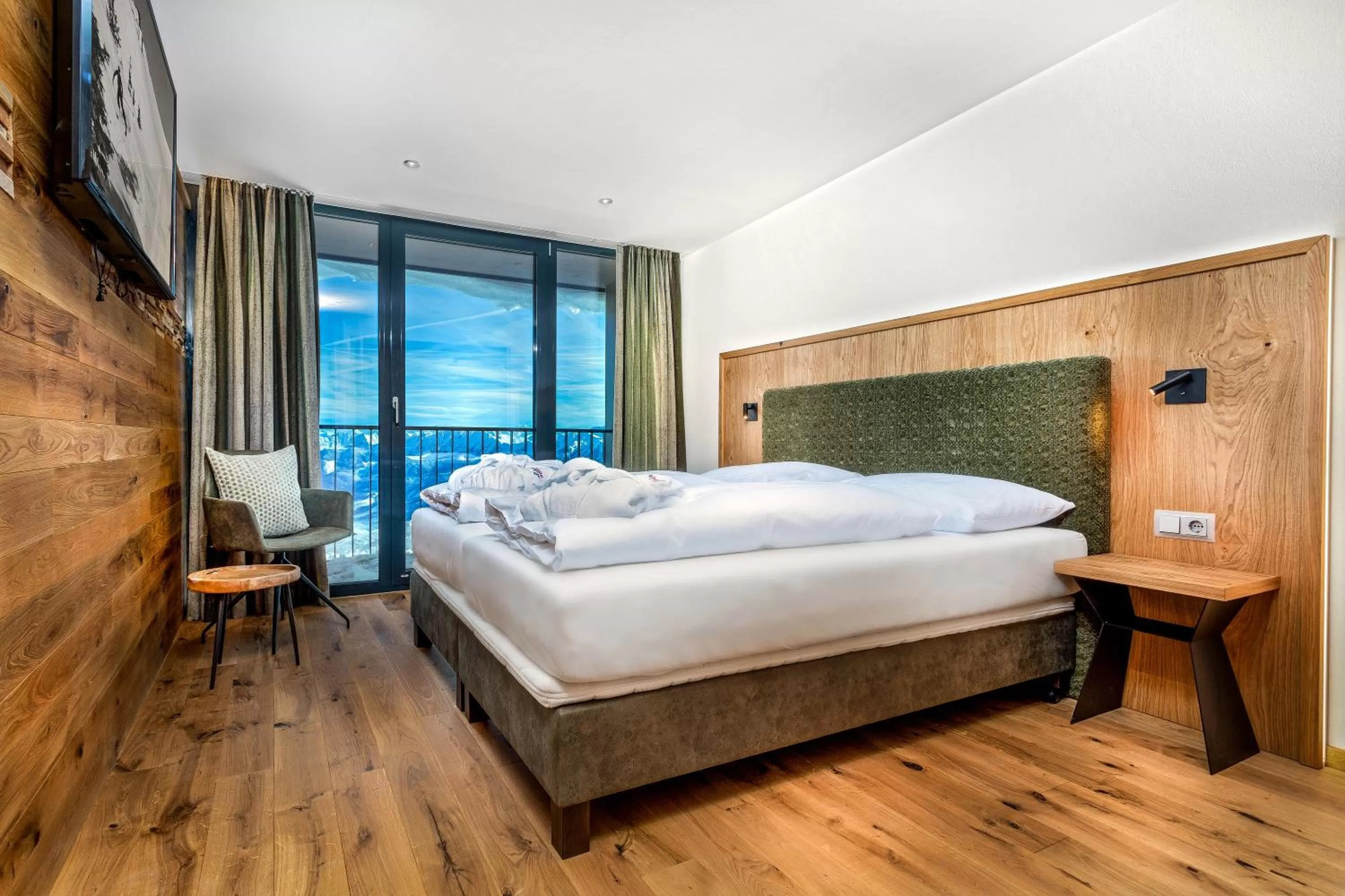 Mountain view in Berghotel Schmittenhöhe