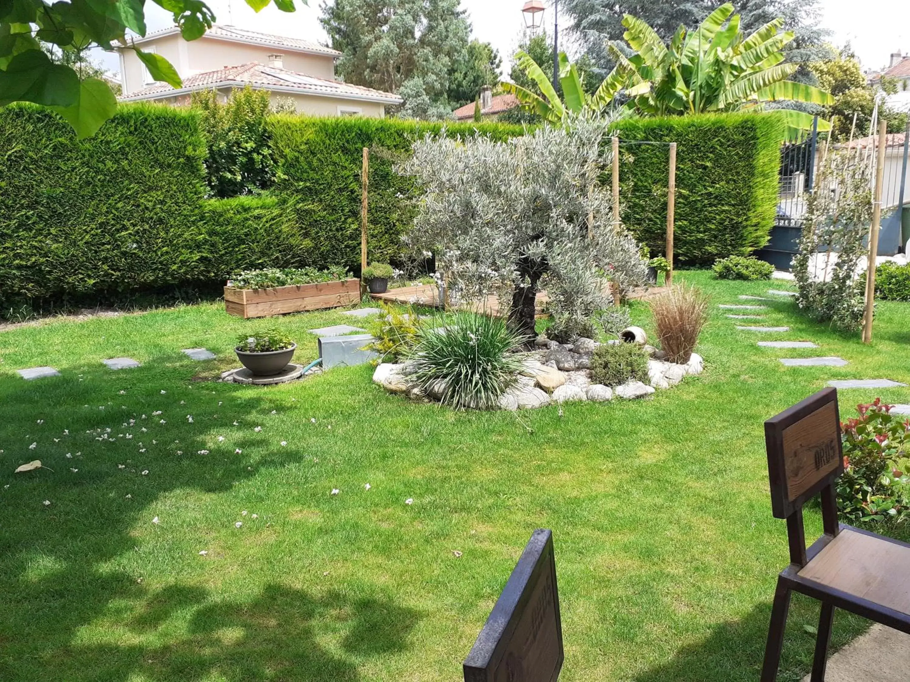 Garden in Chez Jeanfi