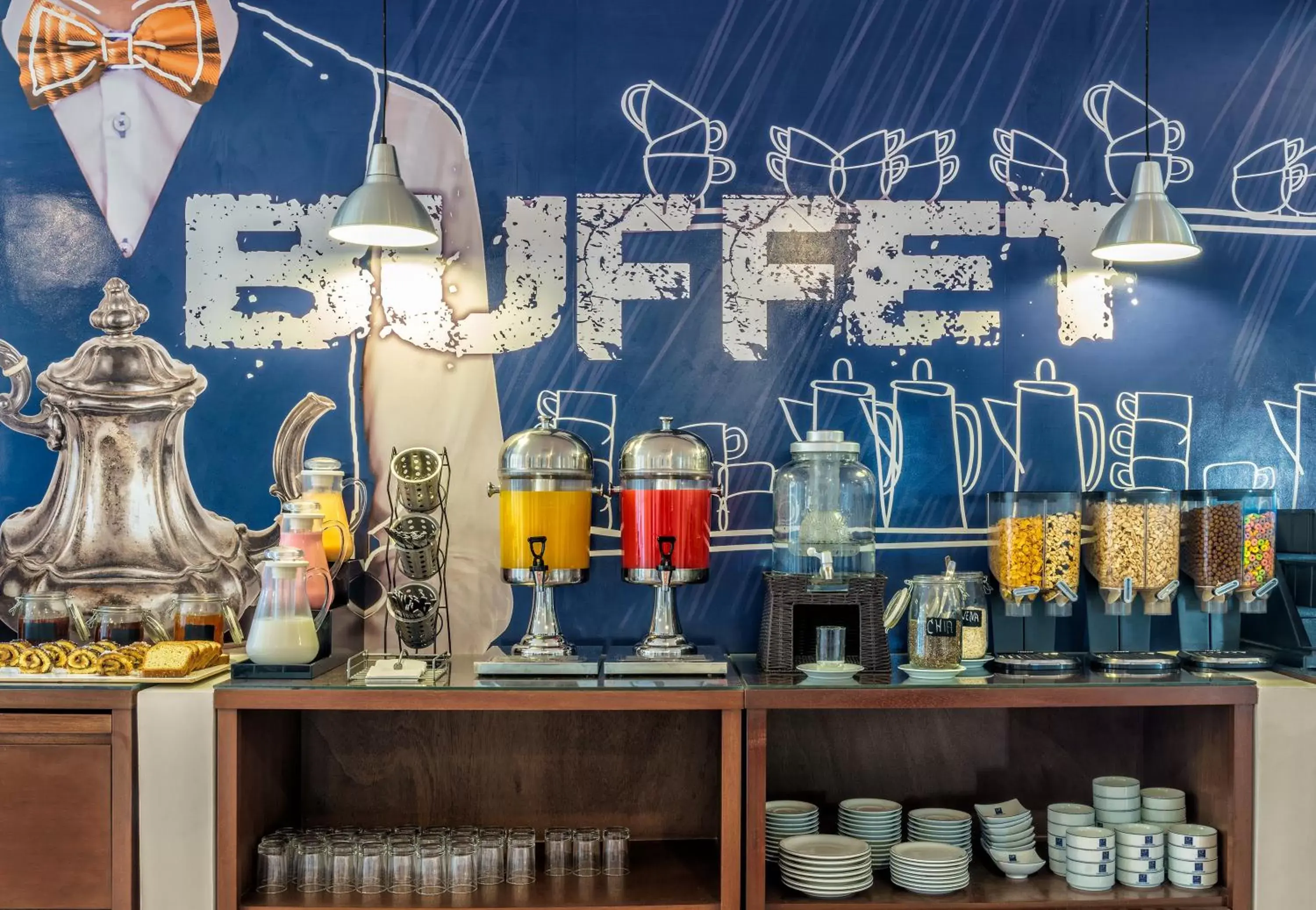 Restaurant/places to eat in Hotel LP Santa Cruz Centro Restaurant/places to eat in Hotel LP Santa Cruz Centro