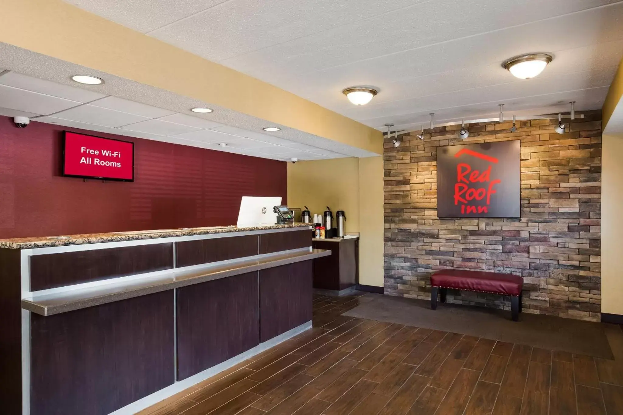 Lobby or reception in Red Roof Inn Wilkes-Barre Arena Lobby or reception in Red Roof Inn Wilkes-Barre Arena