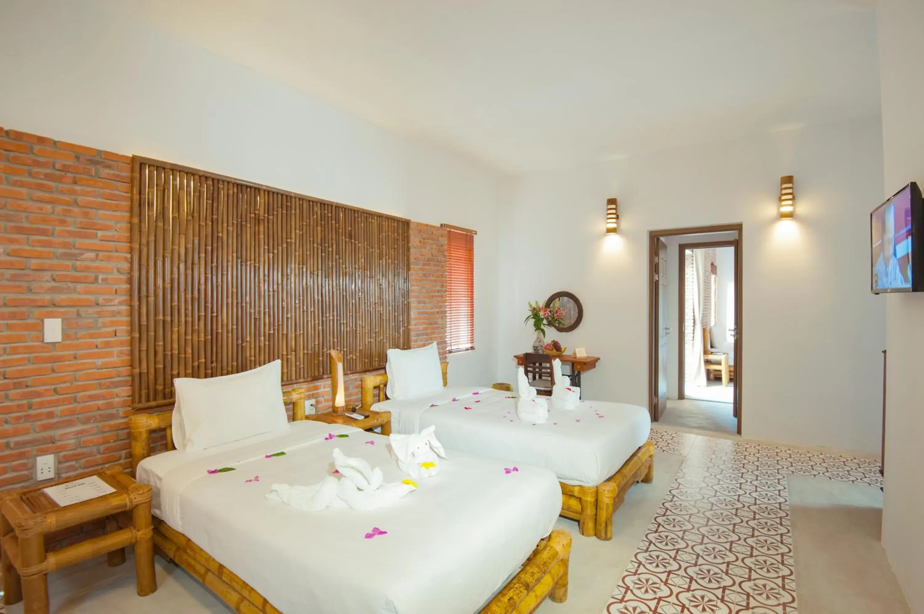 Bedroom, Bathroom in Hoi An Rustic Villa