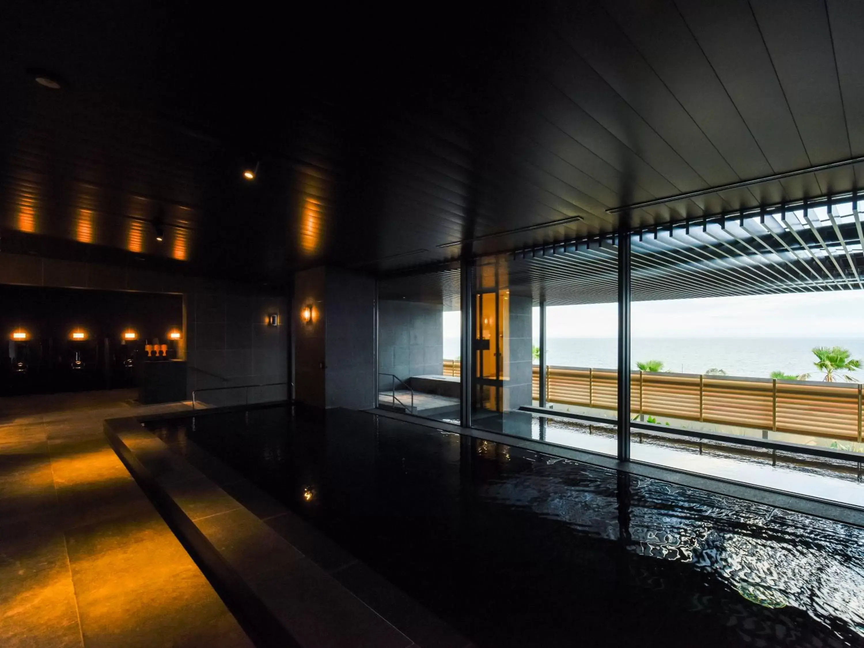 Hot Spring Bath, Swimming Pool in Oiso Prince Hotel