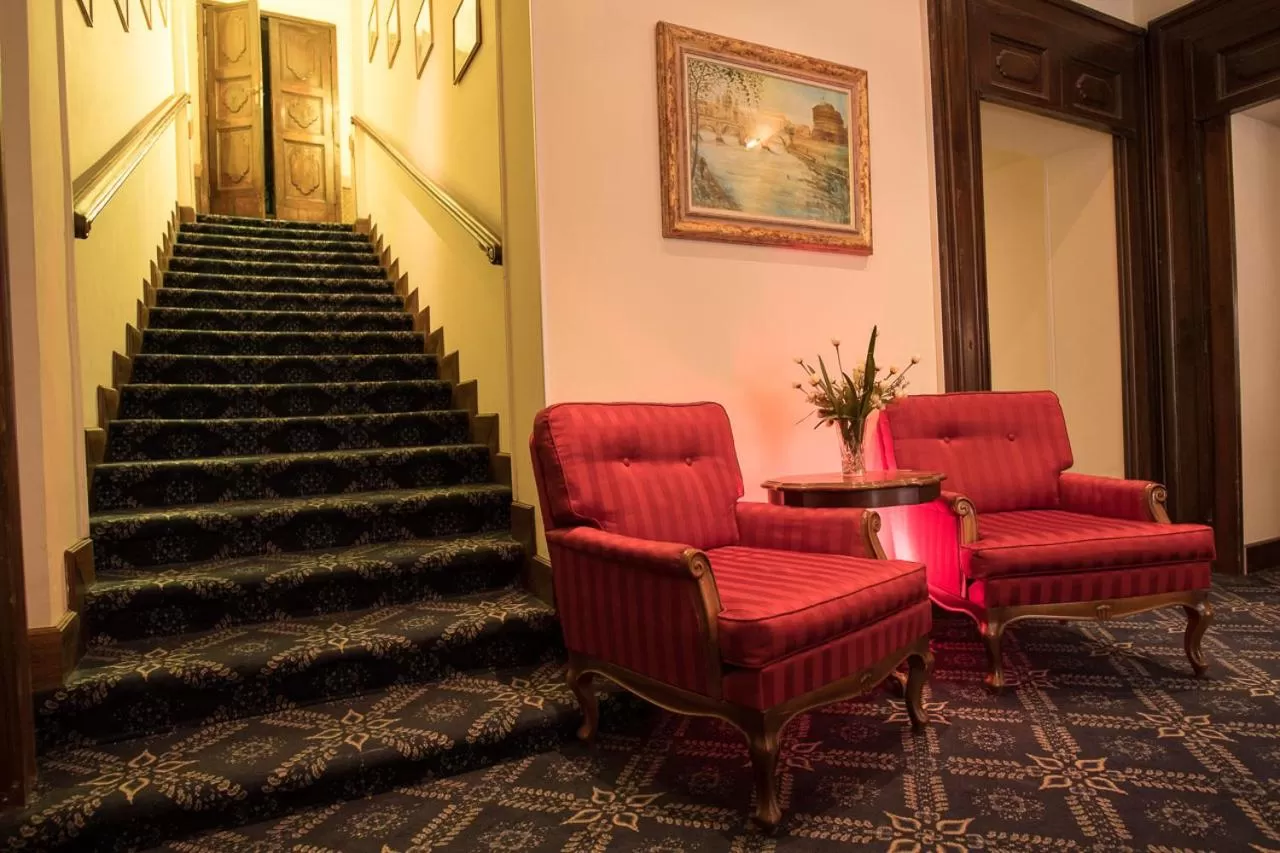 Lobby or reception in Hotel Villa Delle Rose