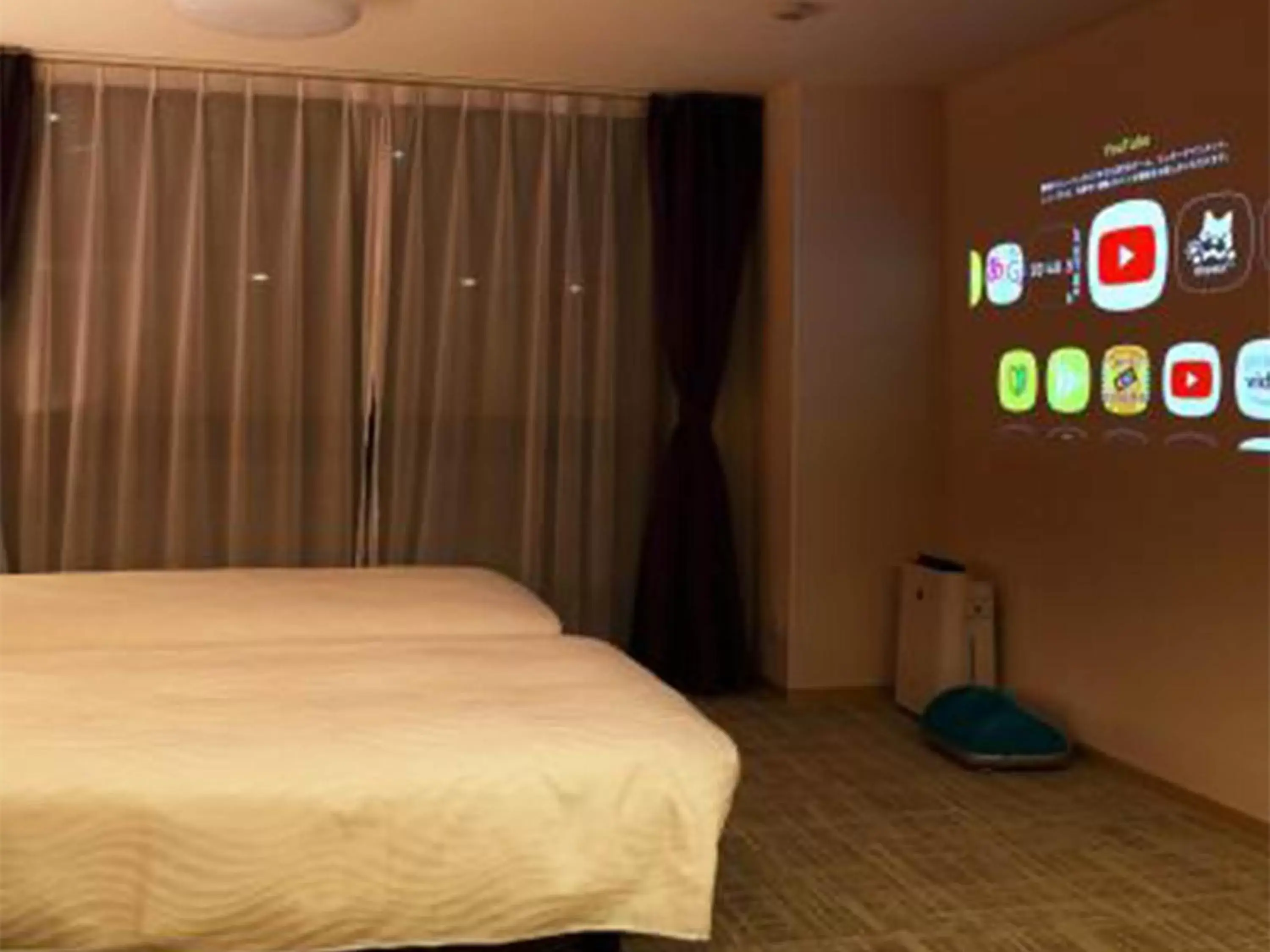 Bed in Henn na Hotel Kansai Airport Bed in Henn na Hotel Kansai Airport