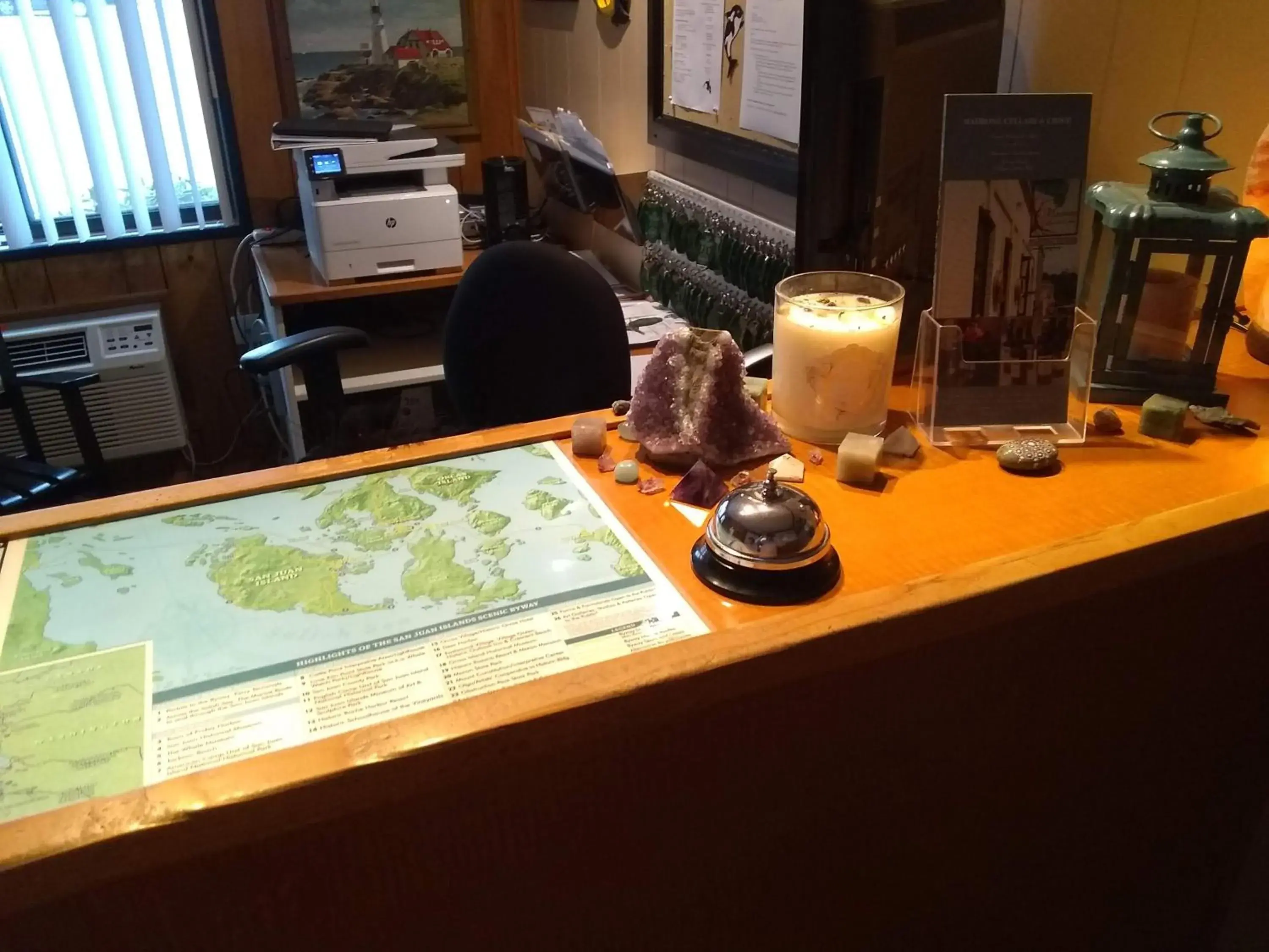 Lobby or reception in The Orca Inn Lobby or reception in The Orca Inn