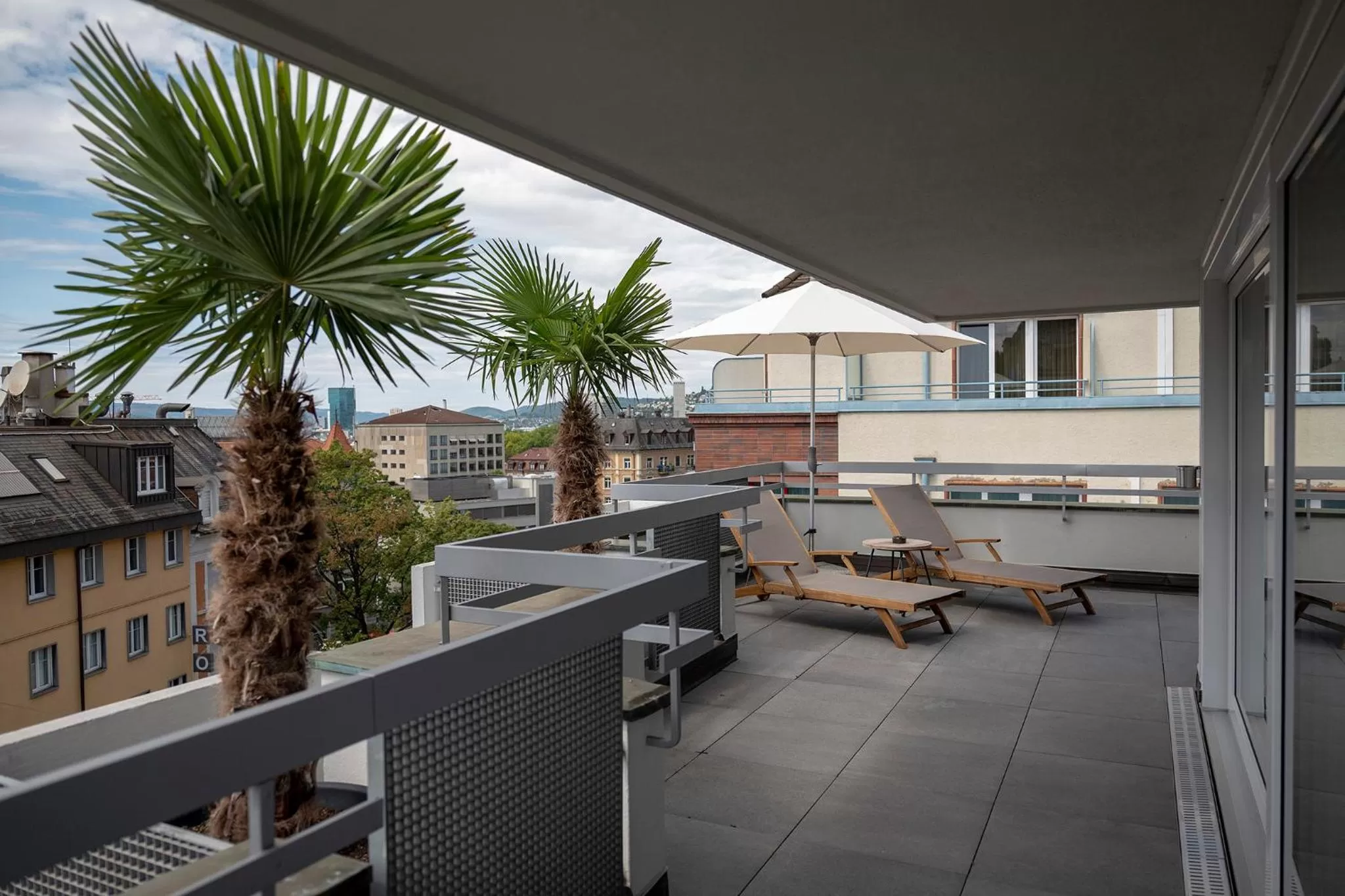 Balcony/Terrace in Fred Hotel Leonhardstrasse - Mobile Check-in