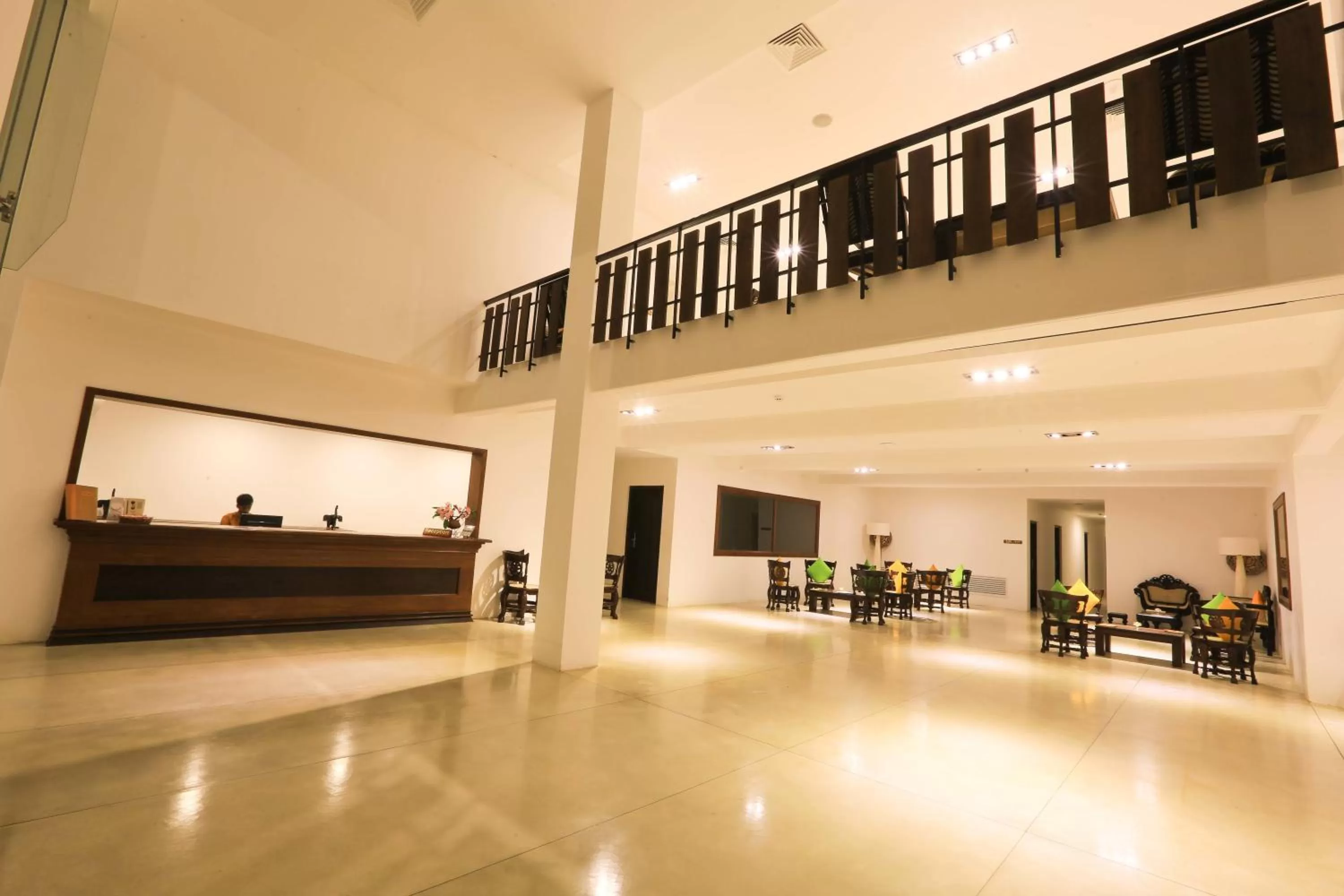 Lobby or reception in Rajarata Hotel Anuradhapura