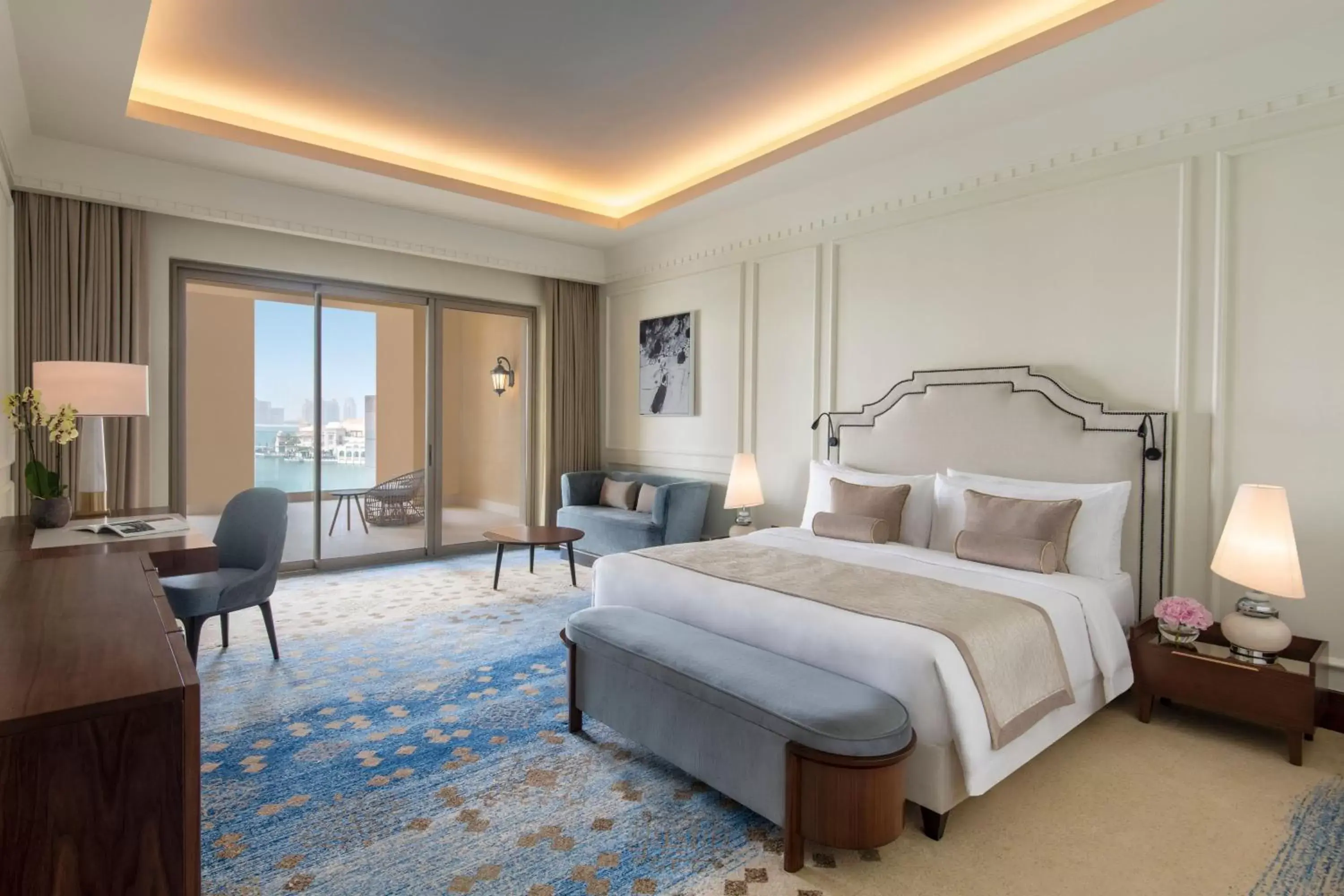 Bedroom in The St Regis Marsa Arabia Island, The Pearl Qatar