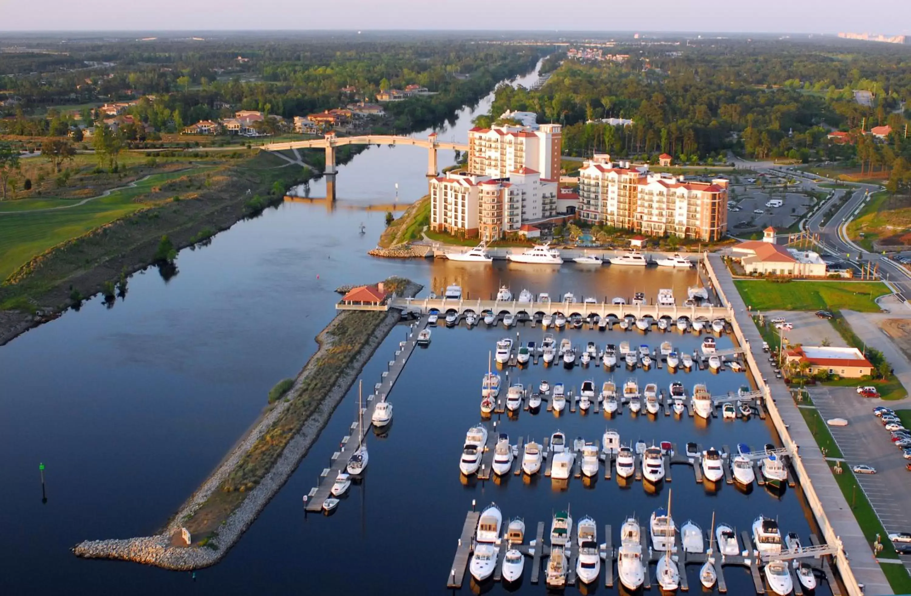 Bird's eye view in Marina Inn at Grande Dunes