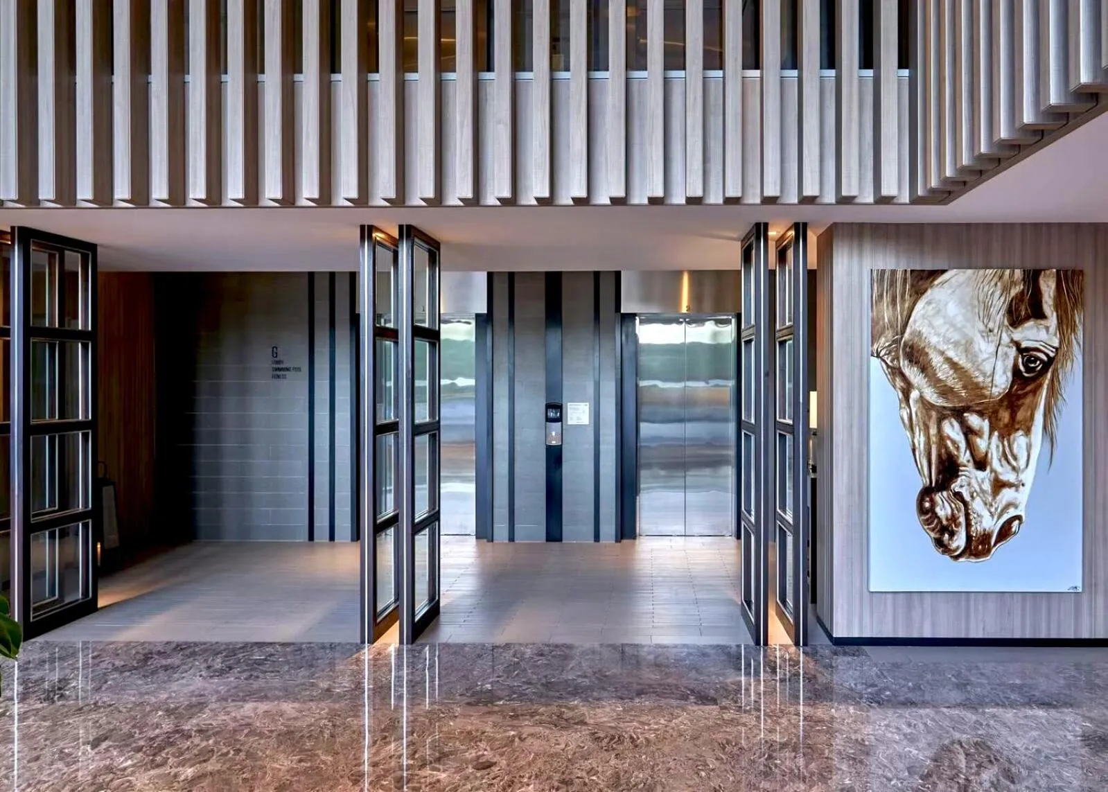 elevator in The Park Nine Hotel Suvarnabhumi - Free BKK Airport Shuttle