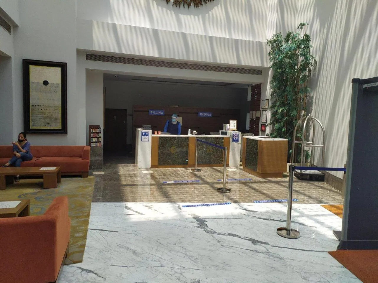 Lobby or reception in Fortune Sector 27, Noida - Member ITC Hotels' Group