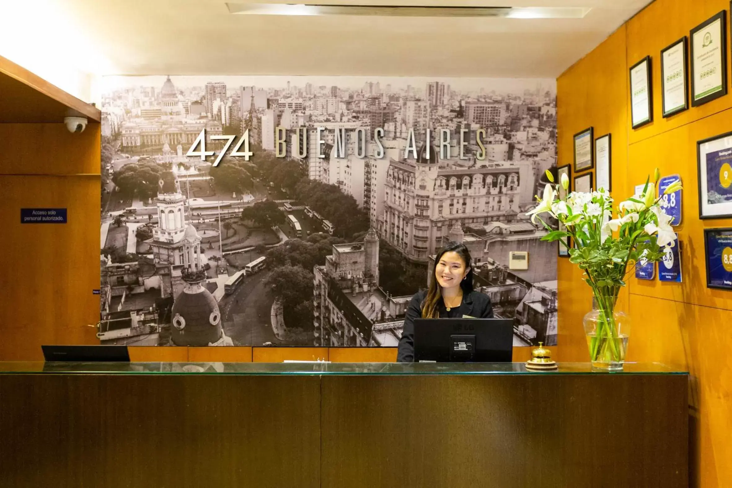 Lobby or reception in 474 Buenos Aires Hotel