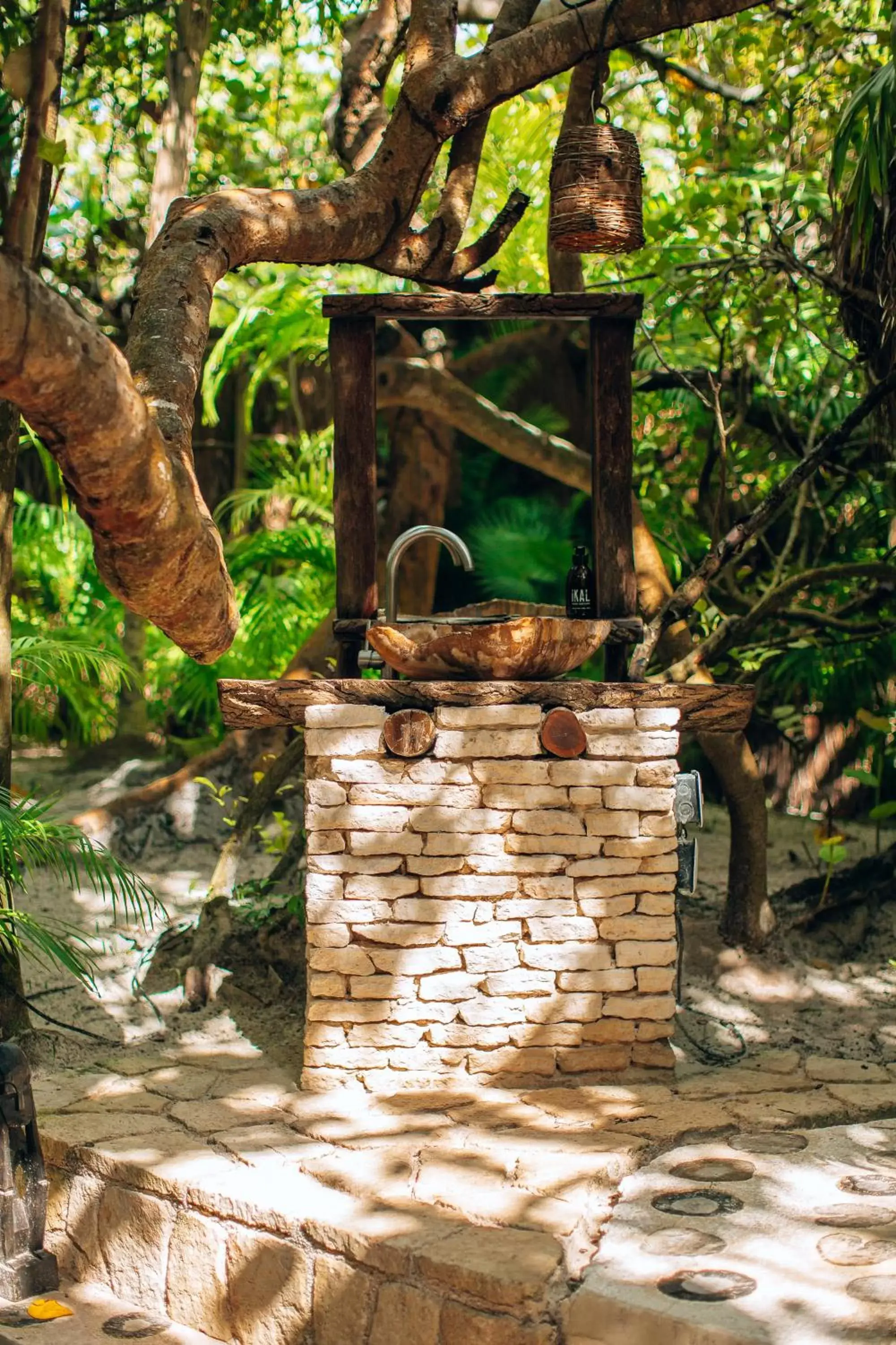 Garden in Ikal Tulum Hotel