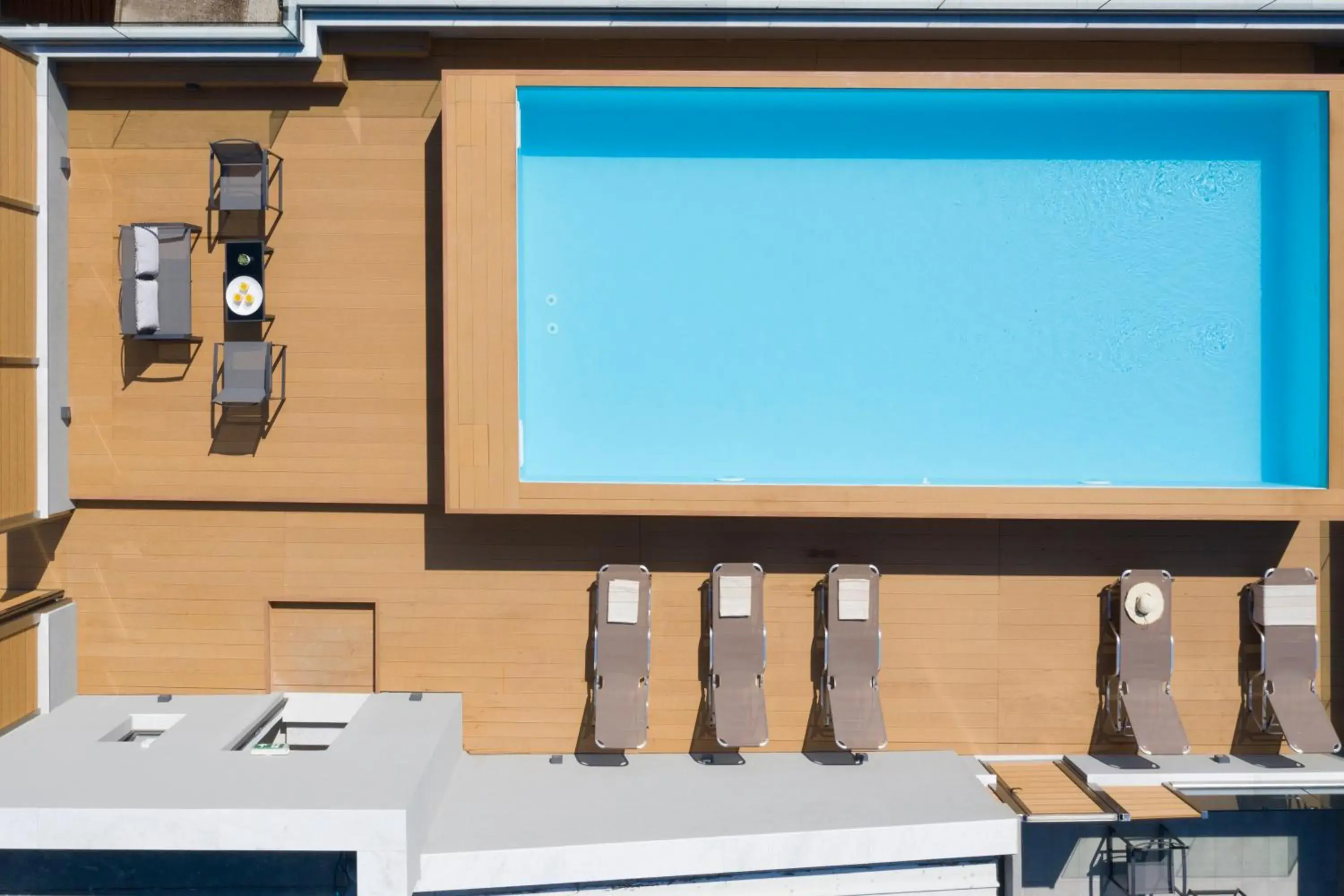 Pool view, Floor Plan in Athens Panorama Project