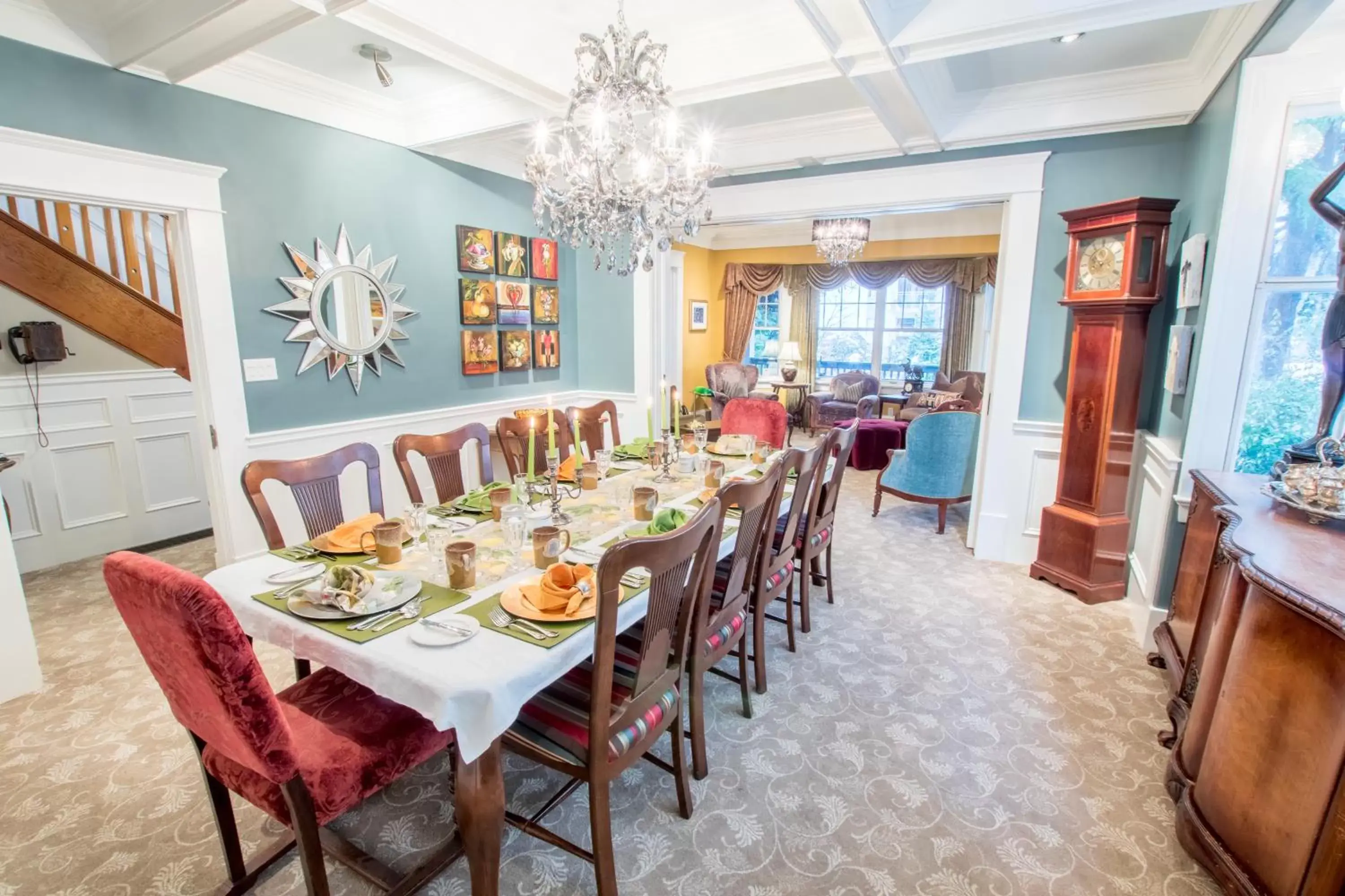 Dining area, Restaurant/Places to Eat in West End Guest House