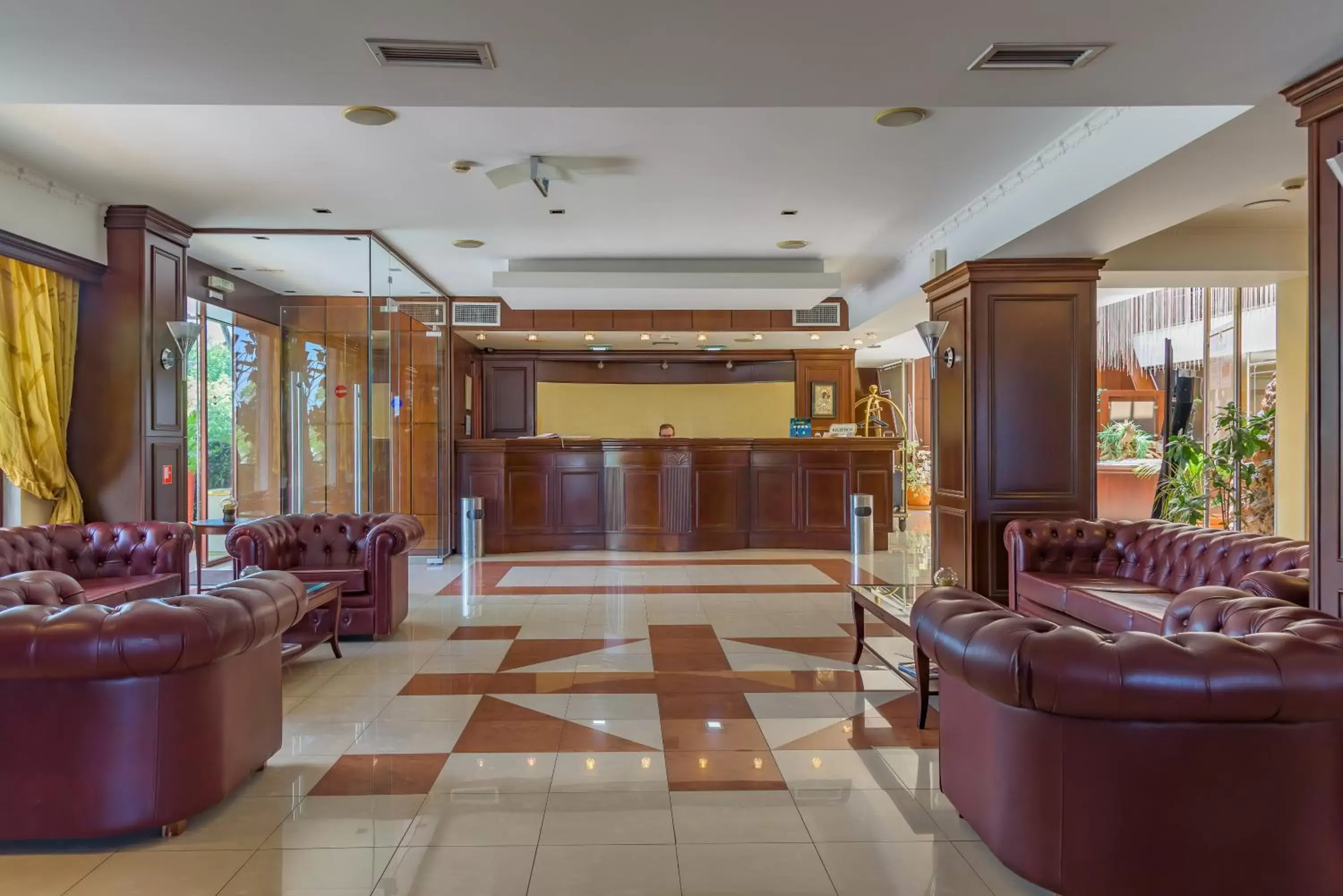 Lobby or reception in Avalon Airport Hotel Thessaloniki Lobby or reception in Avalon Airport Hotel Thessaloniki