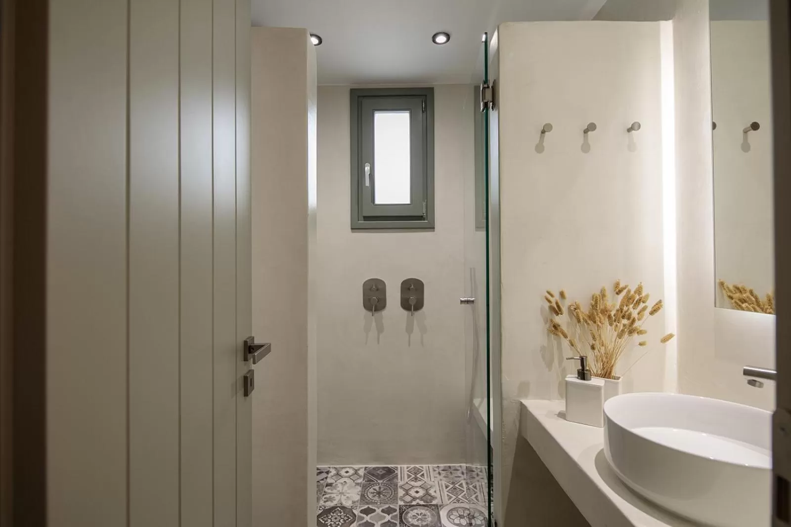 Shower, Bathroom in Makava Suites Naxos