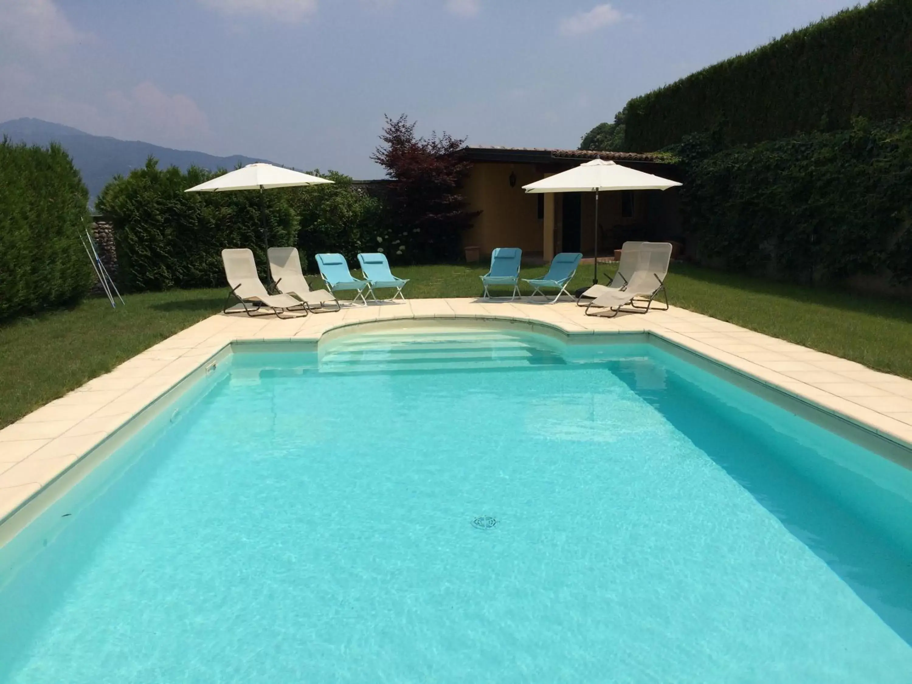 Swimming Pool in Castello di Brusata Apartment