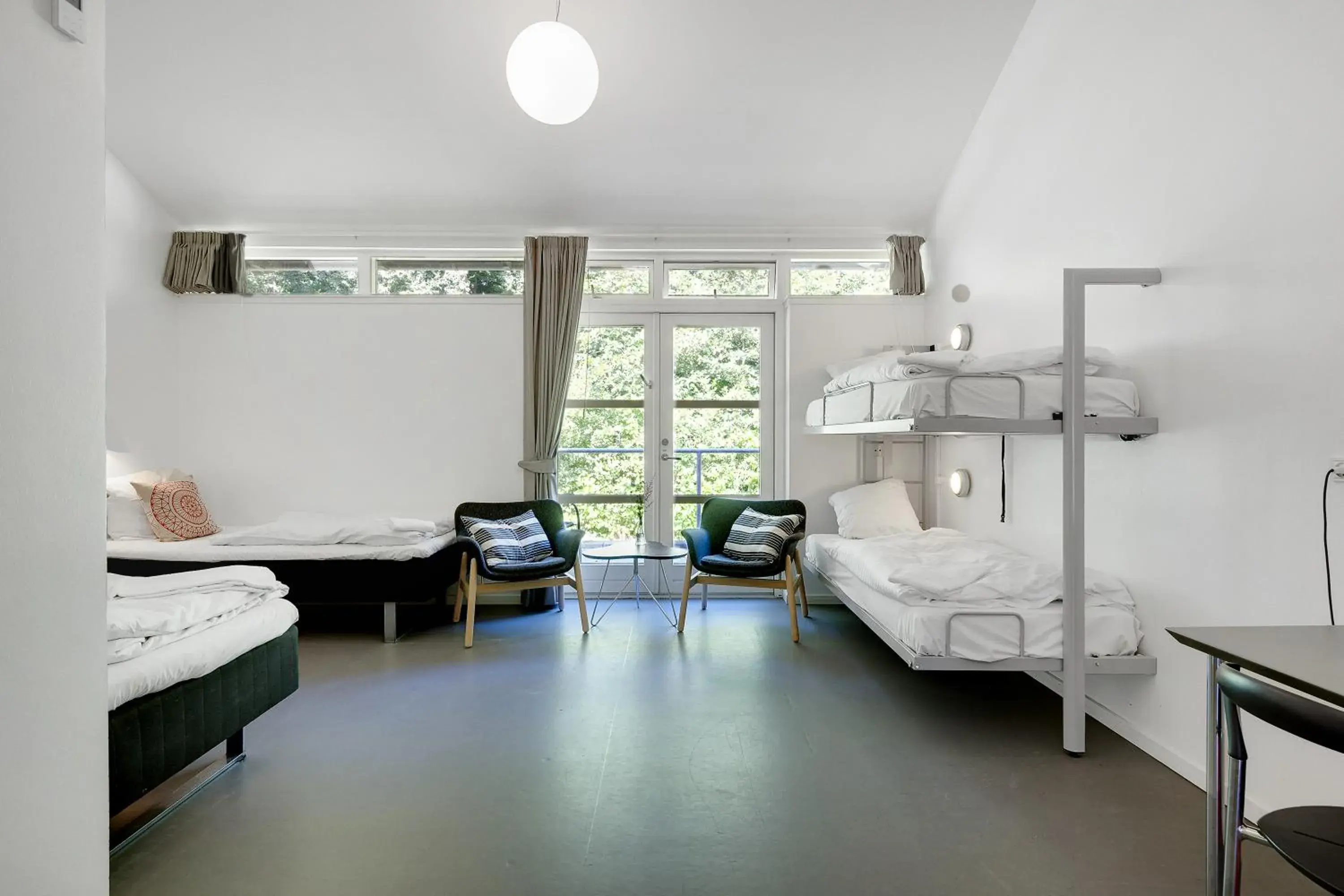 Bedroom, Bunk Bed in Danhostel Hillerød