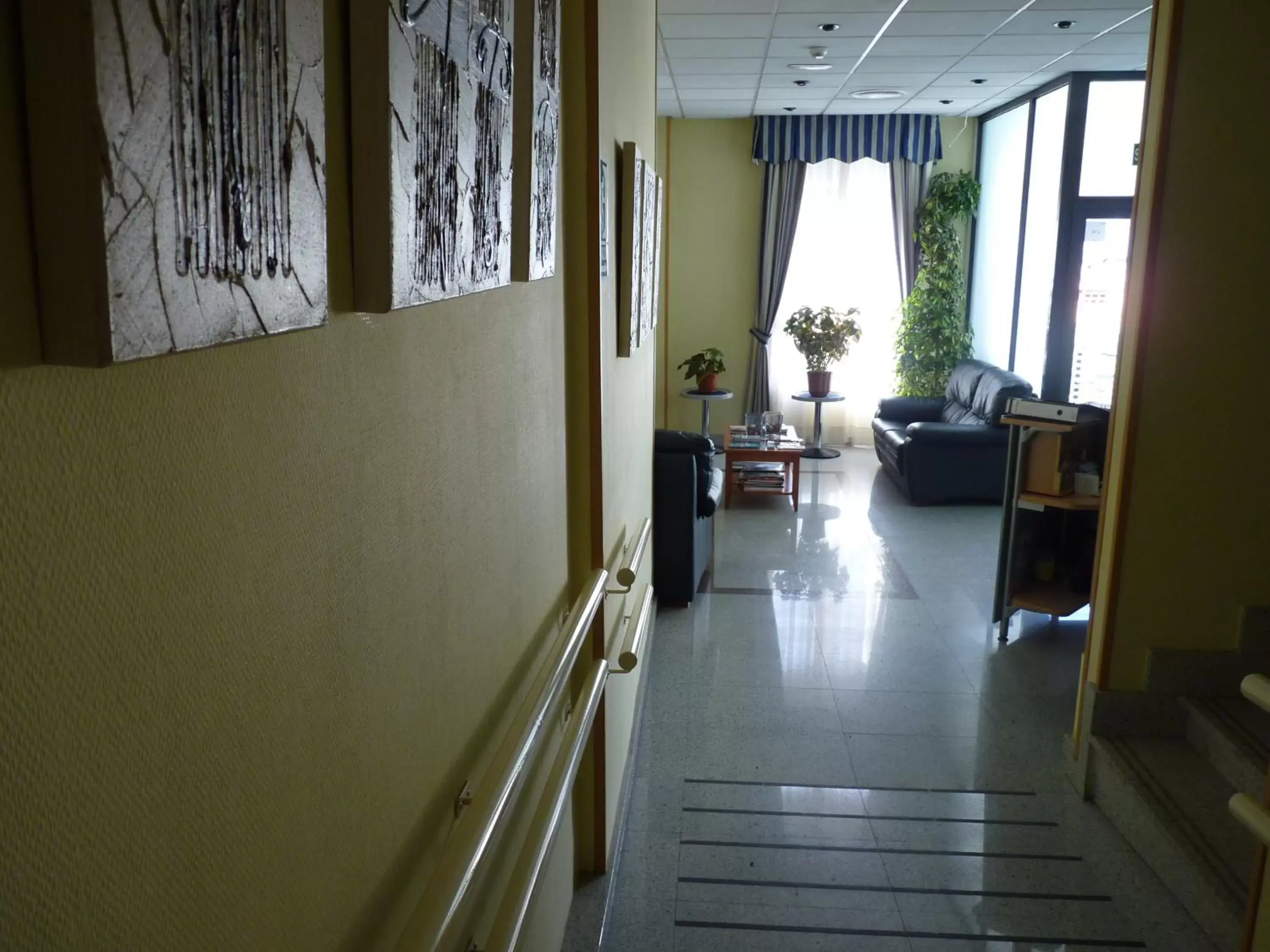 Lobby or reception in Hotel Barajas Plaza Lobby or reception in Hotel Barajas Plaza