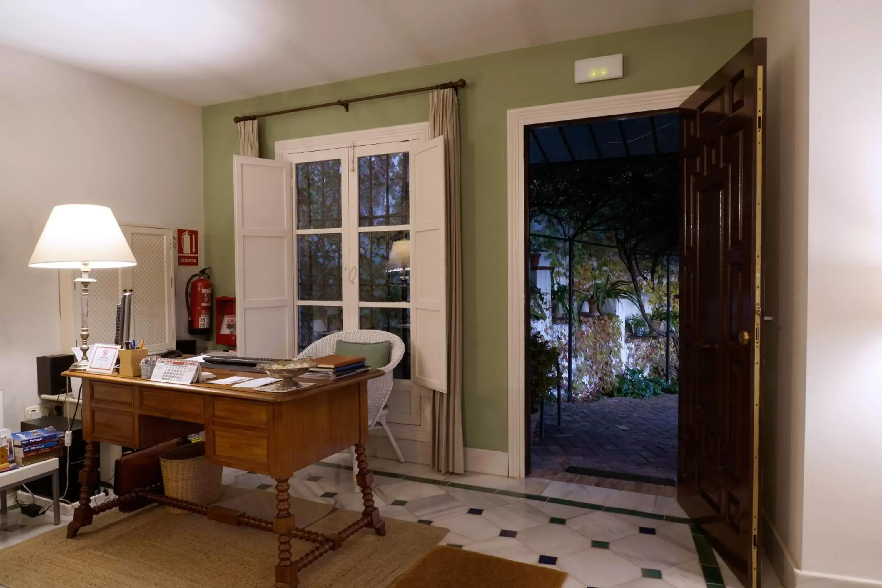 Lobby or reception in Carmen de la Alcubilla del Caracol