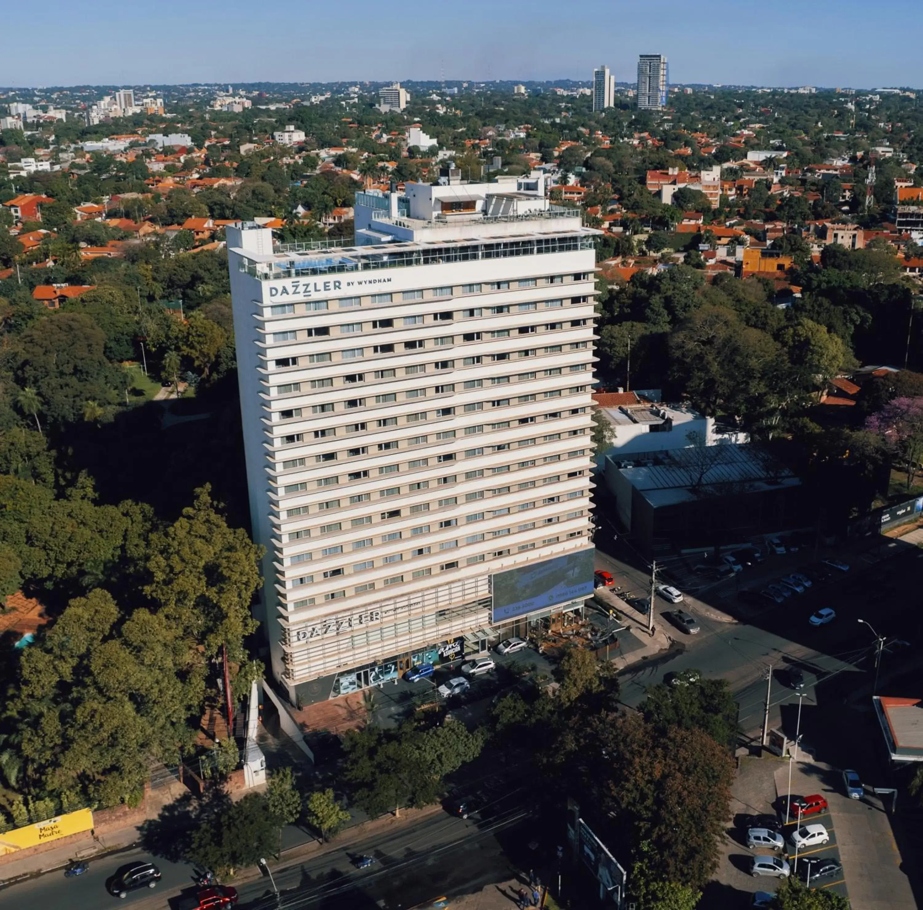 Property building, Bird's-eye View in Dazzler by Wyndham Asuncion