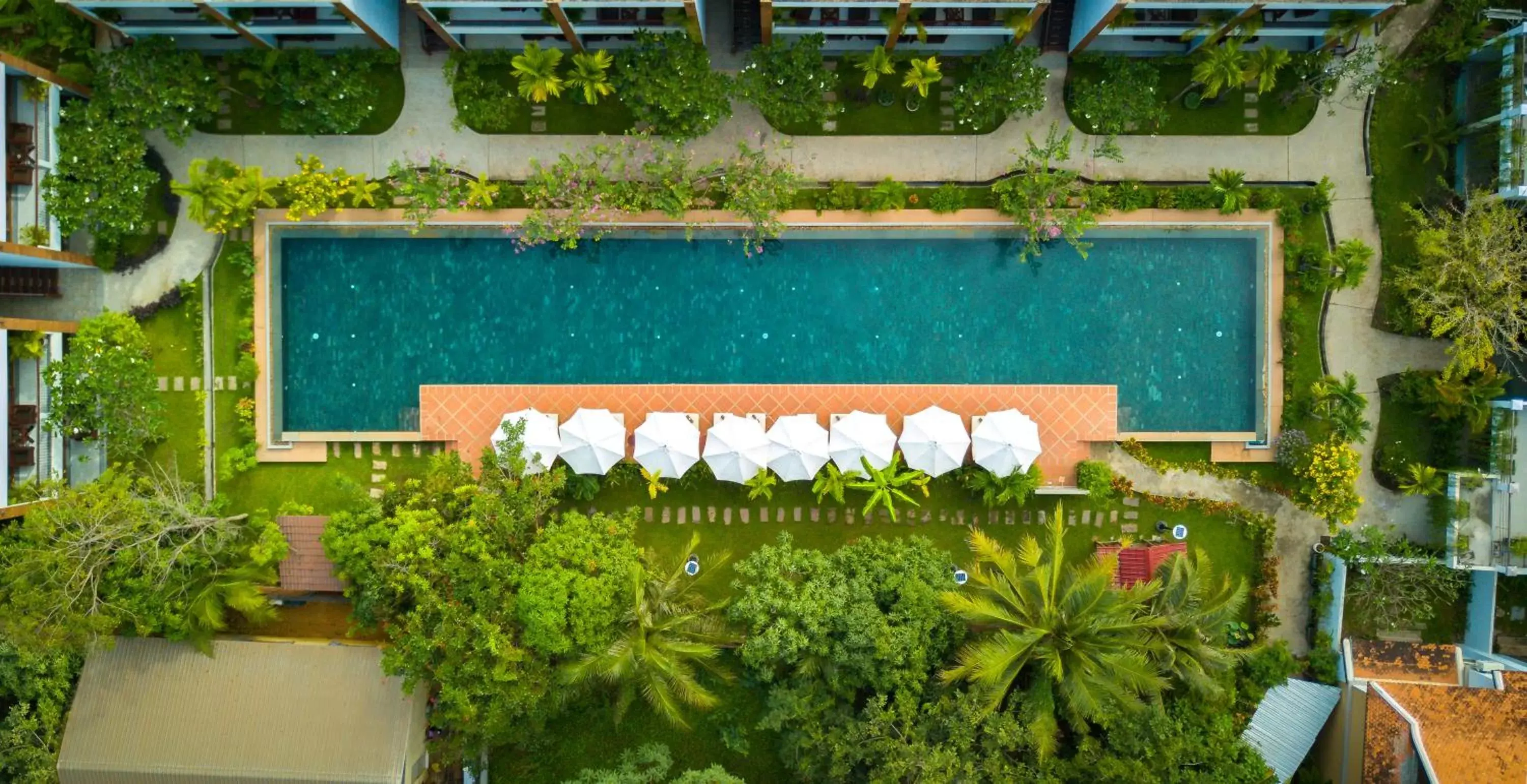 Property building in Khmer House Resort Property building in Khmer House Resort